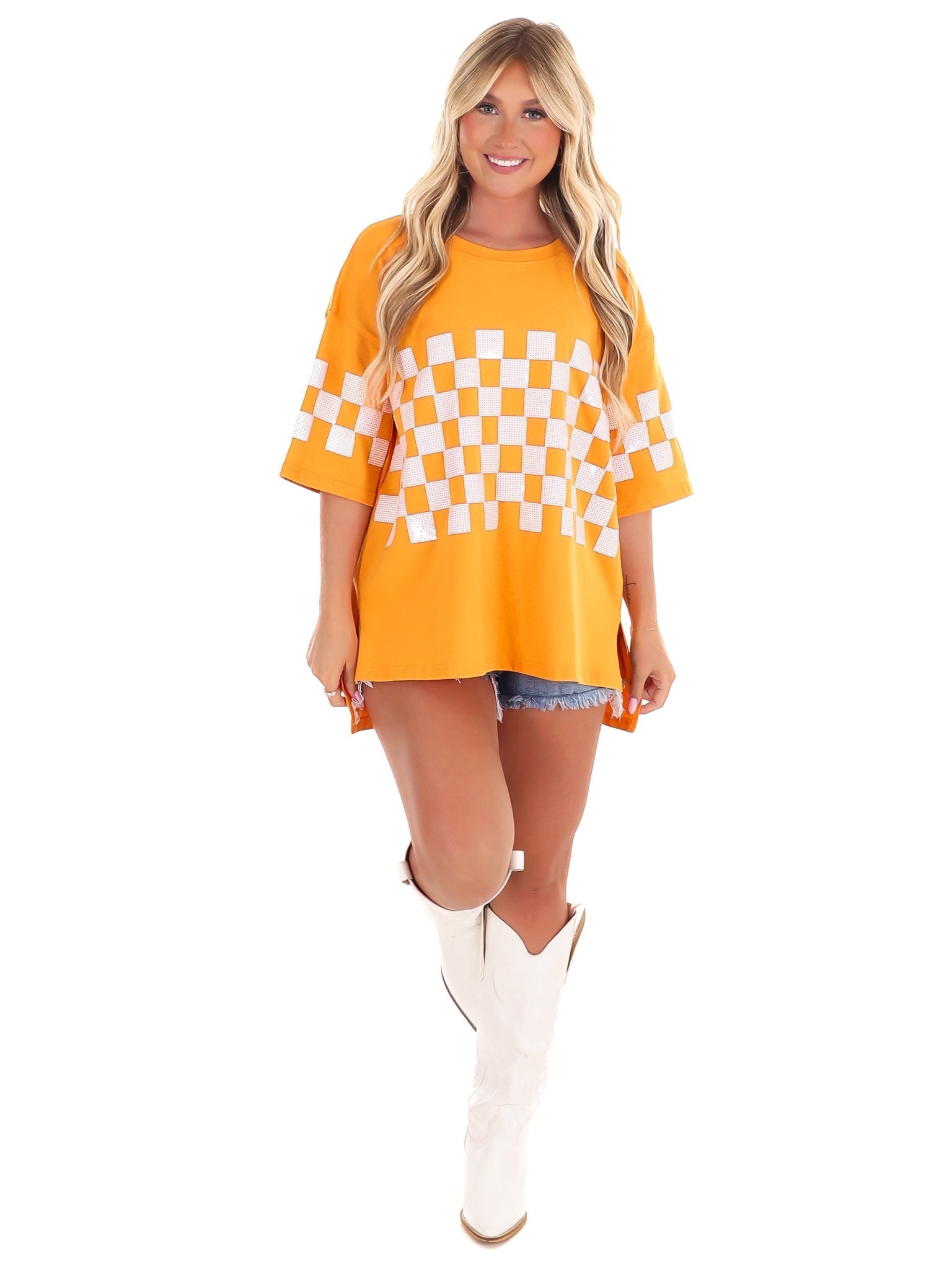 Check Me Out Sequin Top