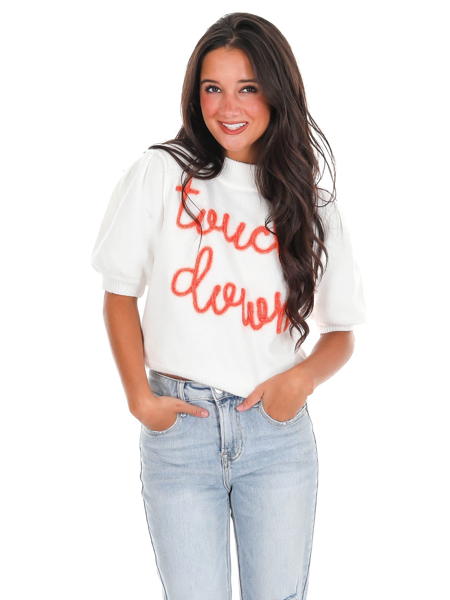 We Want A Touchdown Sweater