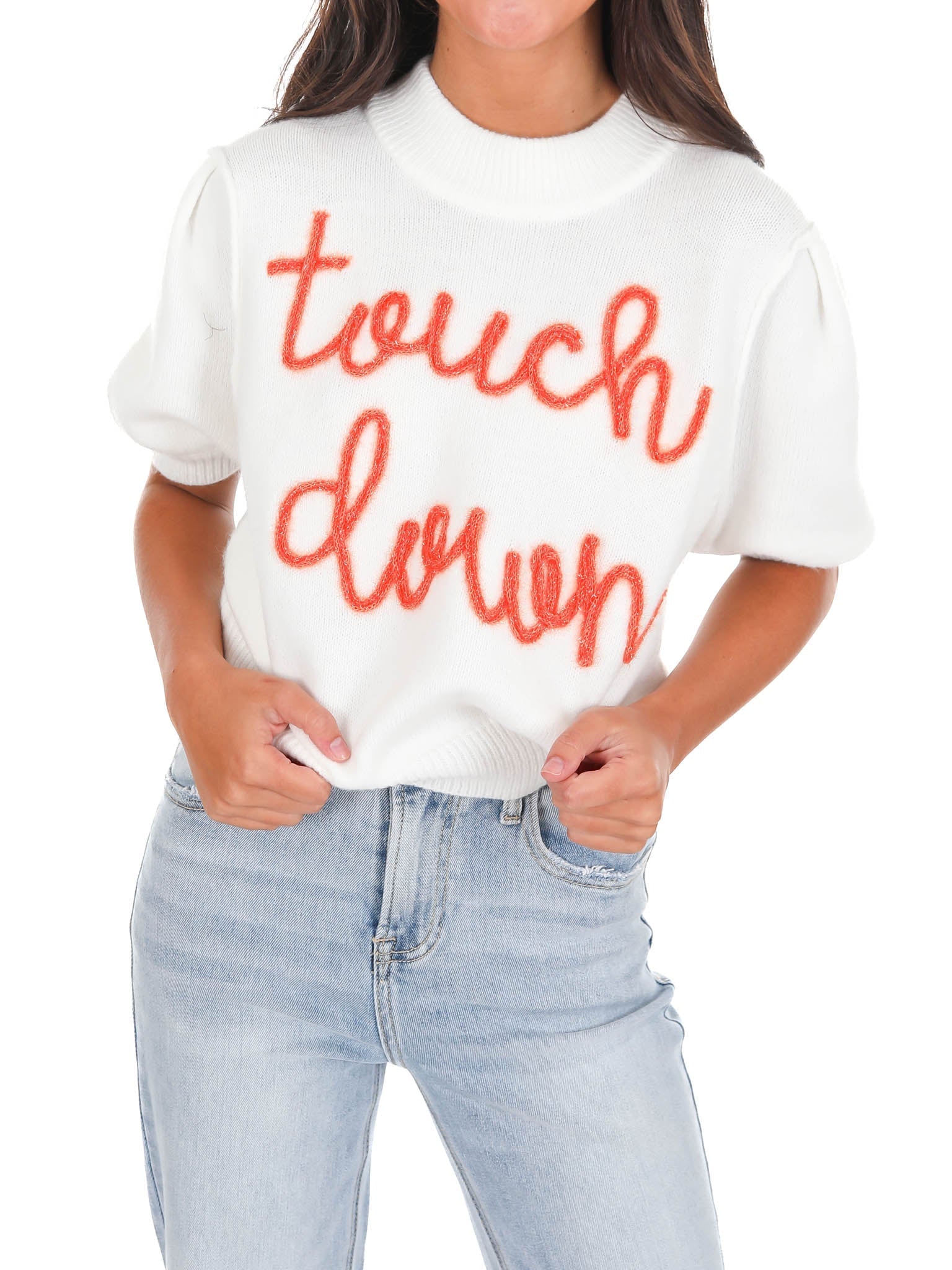 We Want A Touchdown Sweater