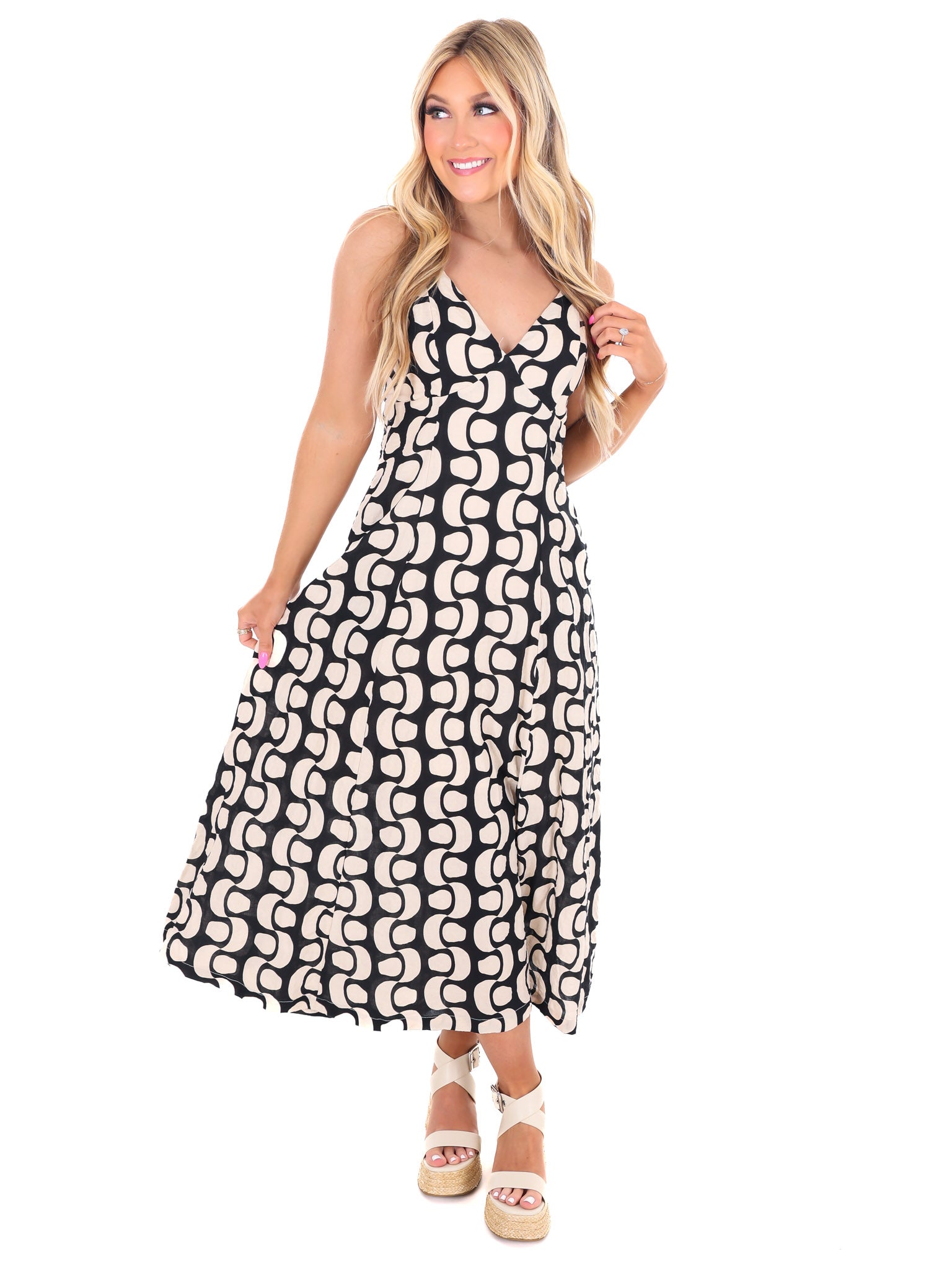 Walk with Me Printed Maxi Dress