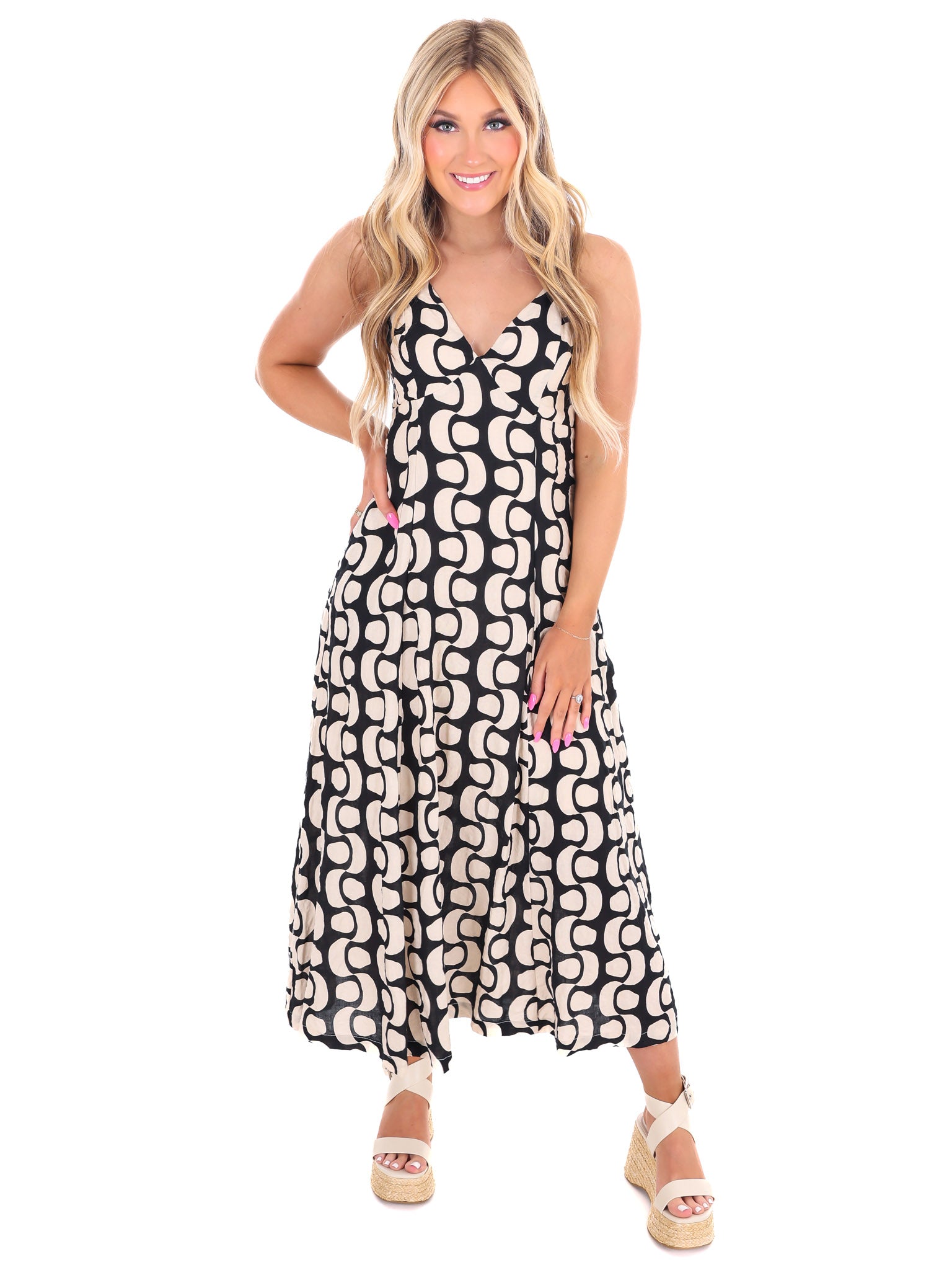 Walk with Me Printed Maxi Dress