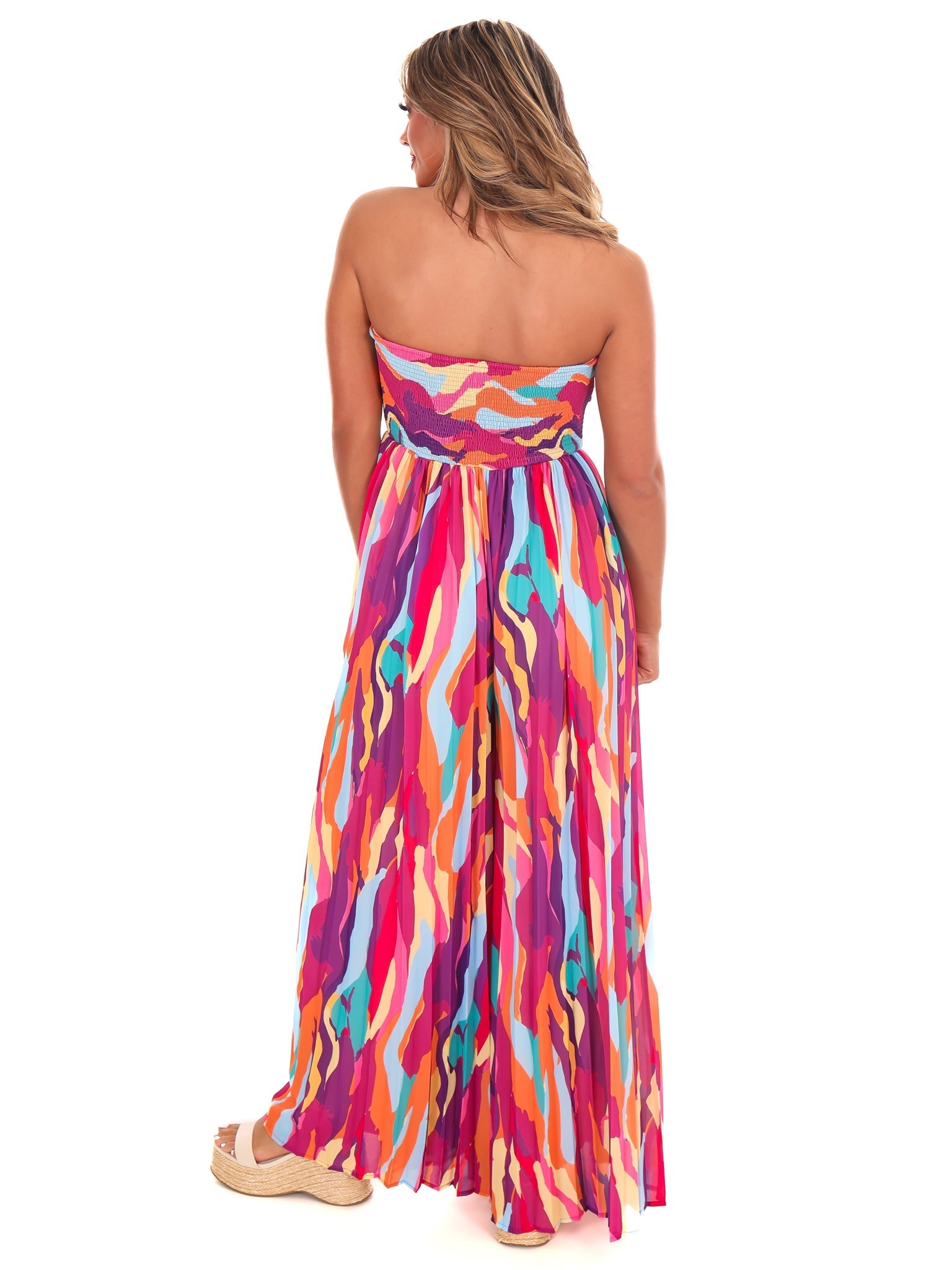 Wear Your Confidence Print Jumpsuit