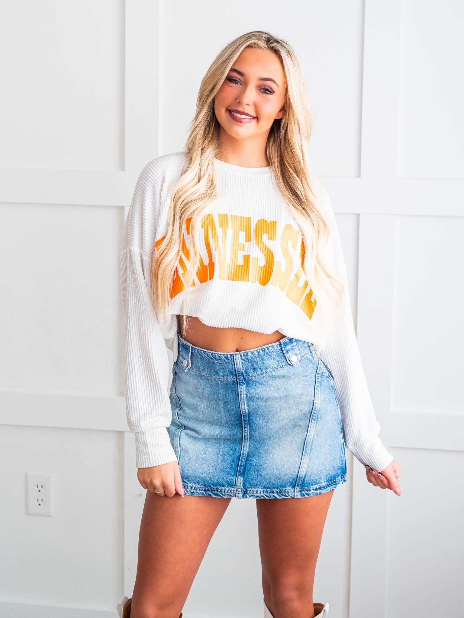 Ribbed Tennessee Pullover