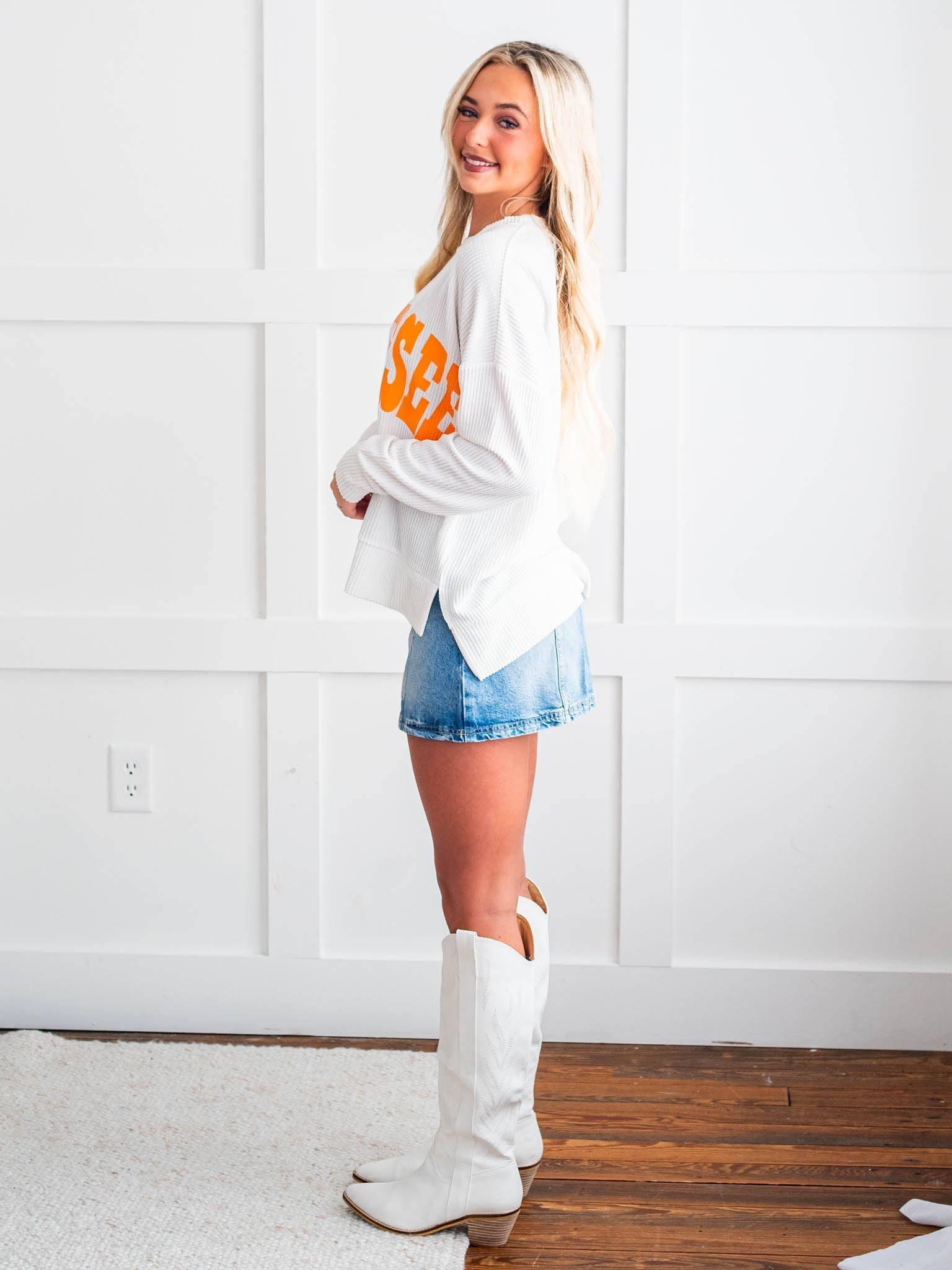 Ribbed Tennessee Pullover