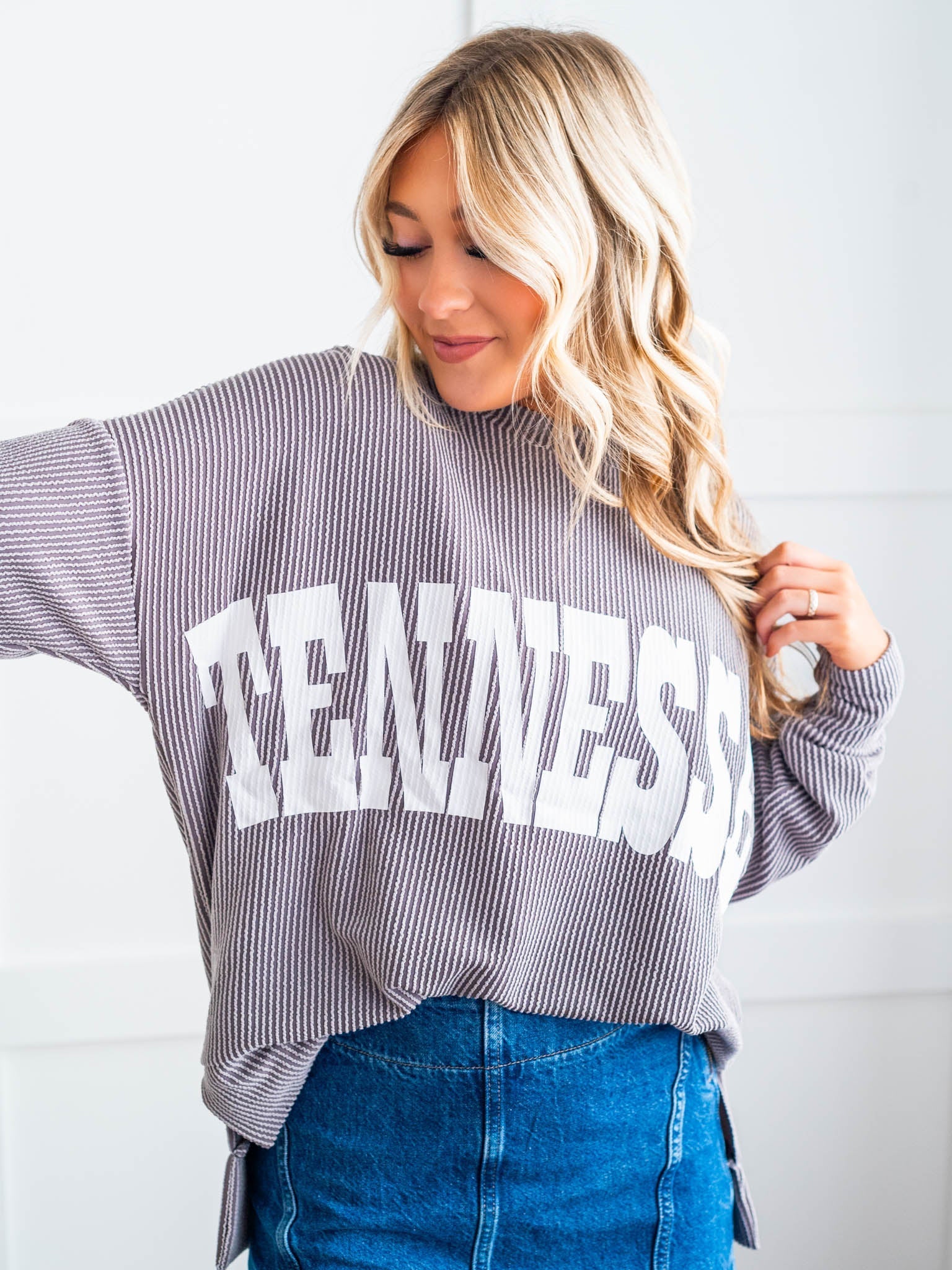 Ribbed Tennessee Pullover