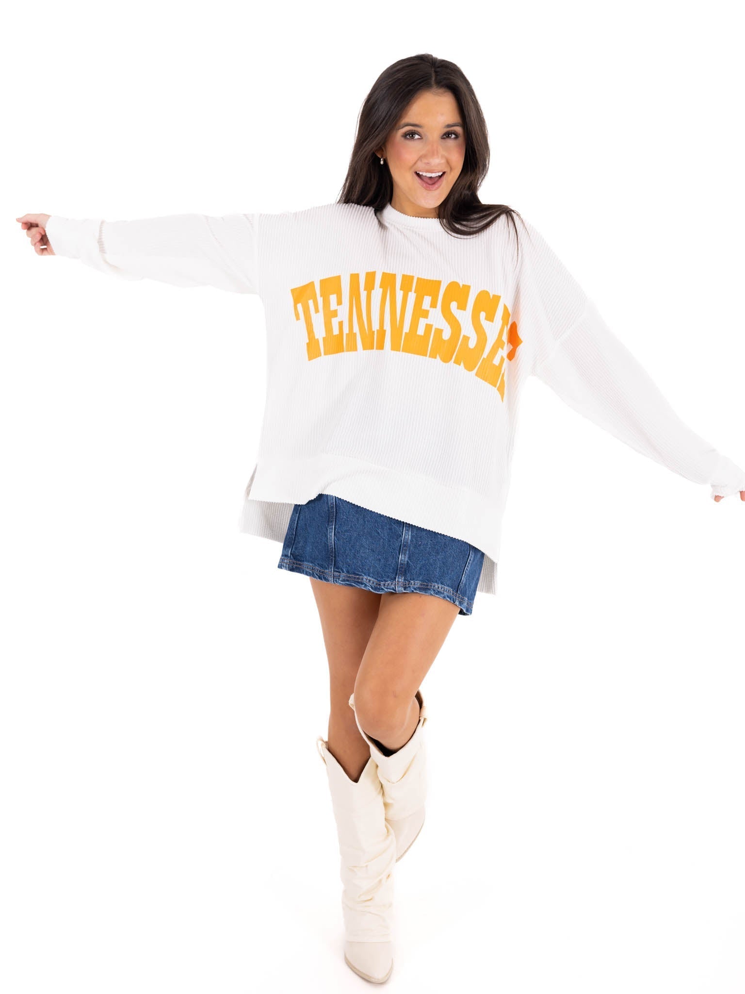 Ribbed Tennessee Pullover