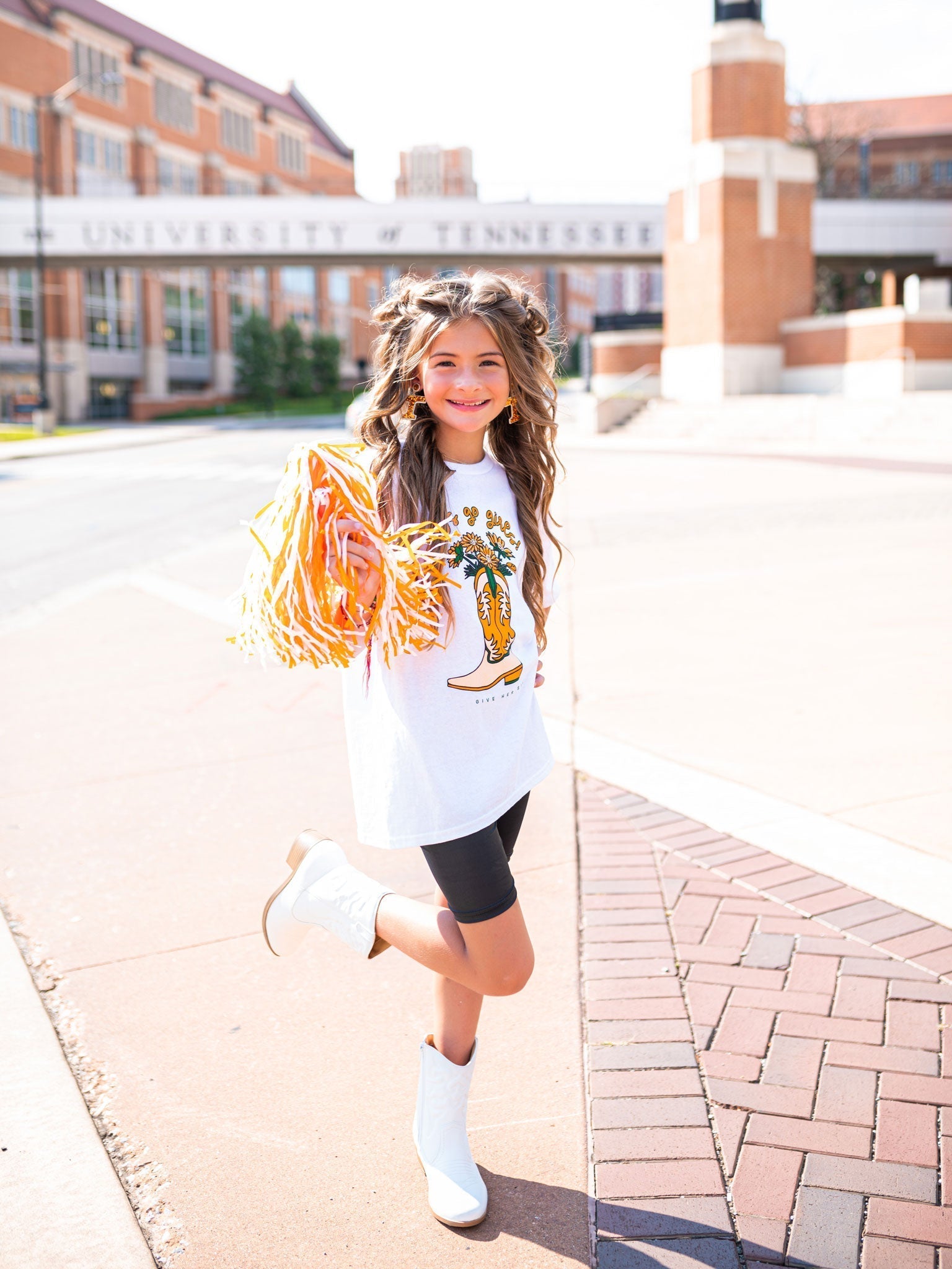 Youth Let's Go Girls Boot Tee