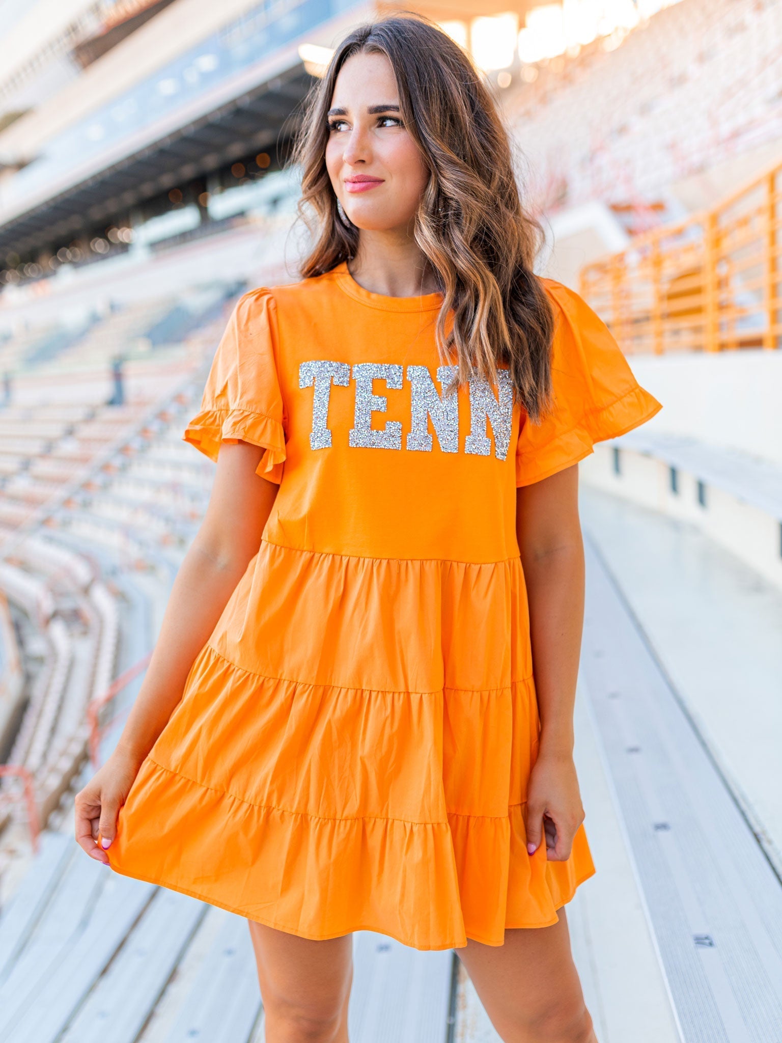 TENN Ruffle Mini Dress