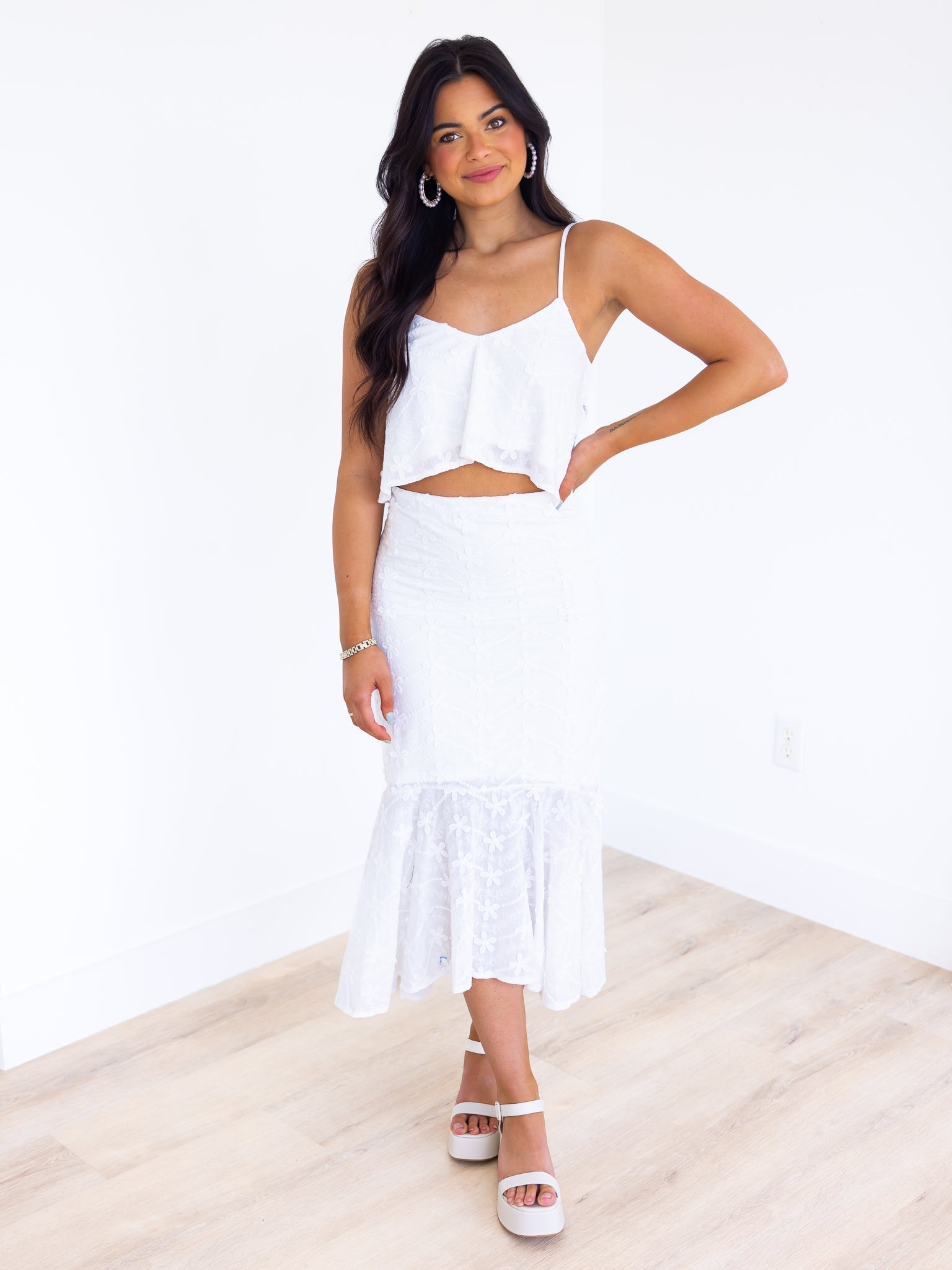 Grow Your Way Floral Two Piece Set