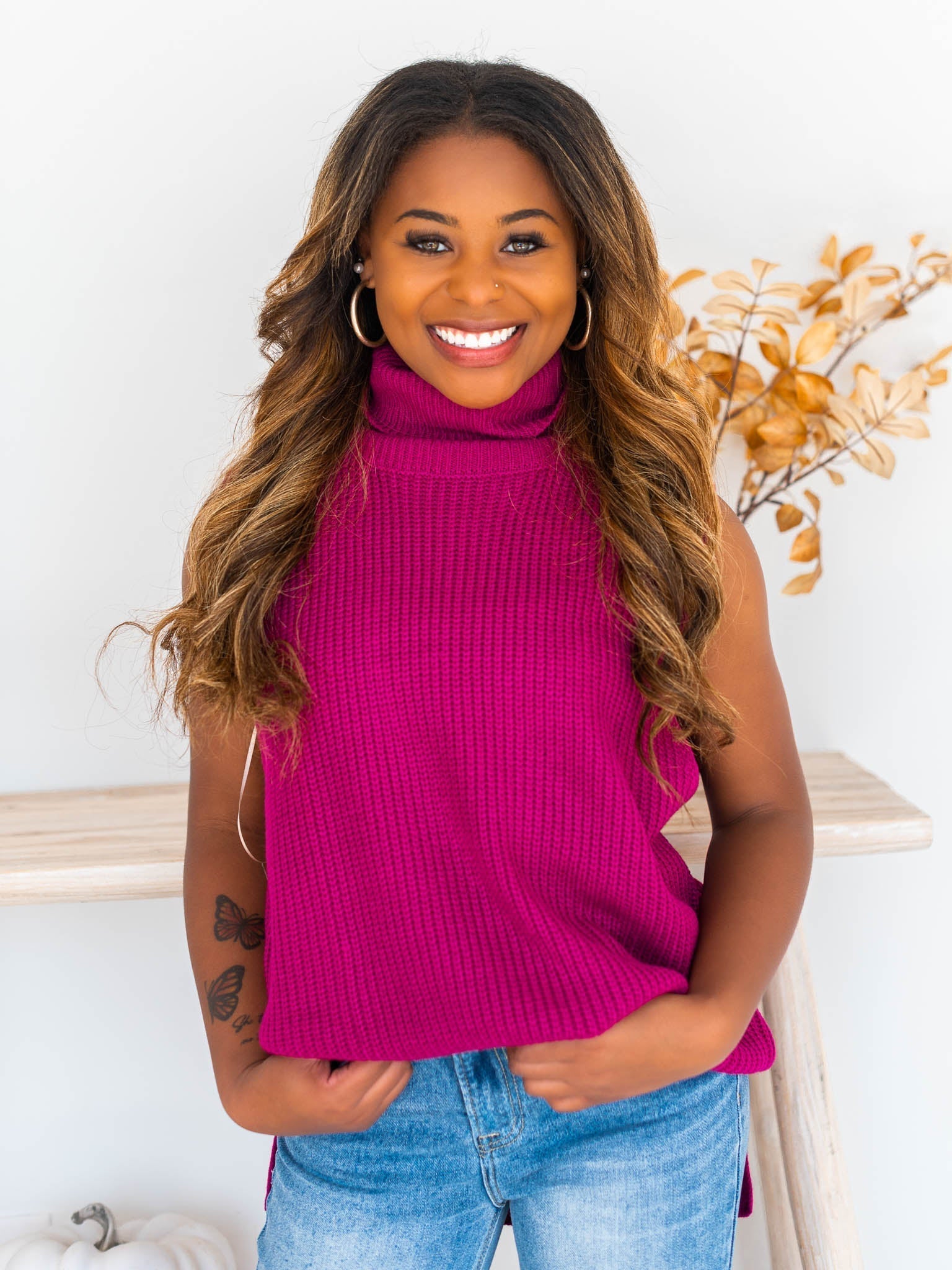 Authentically You Turtleneck Vest