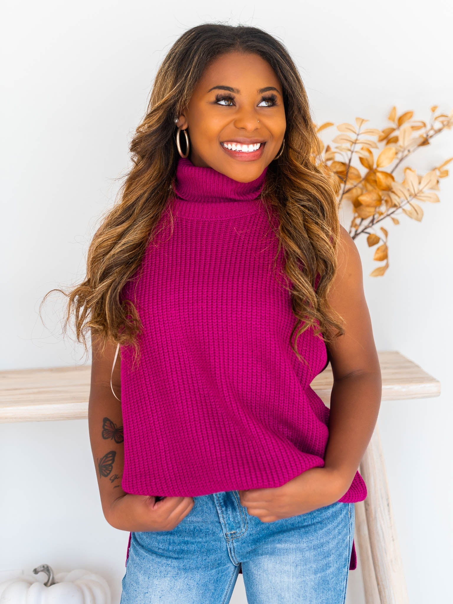 Authentically You Turtleneck Vest