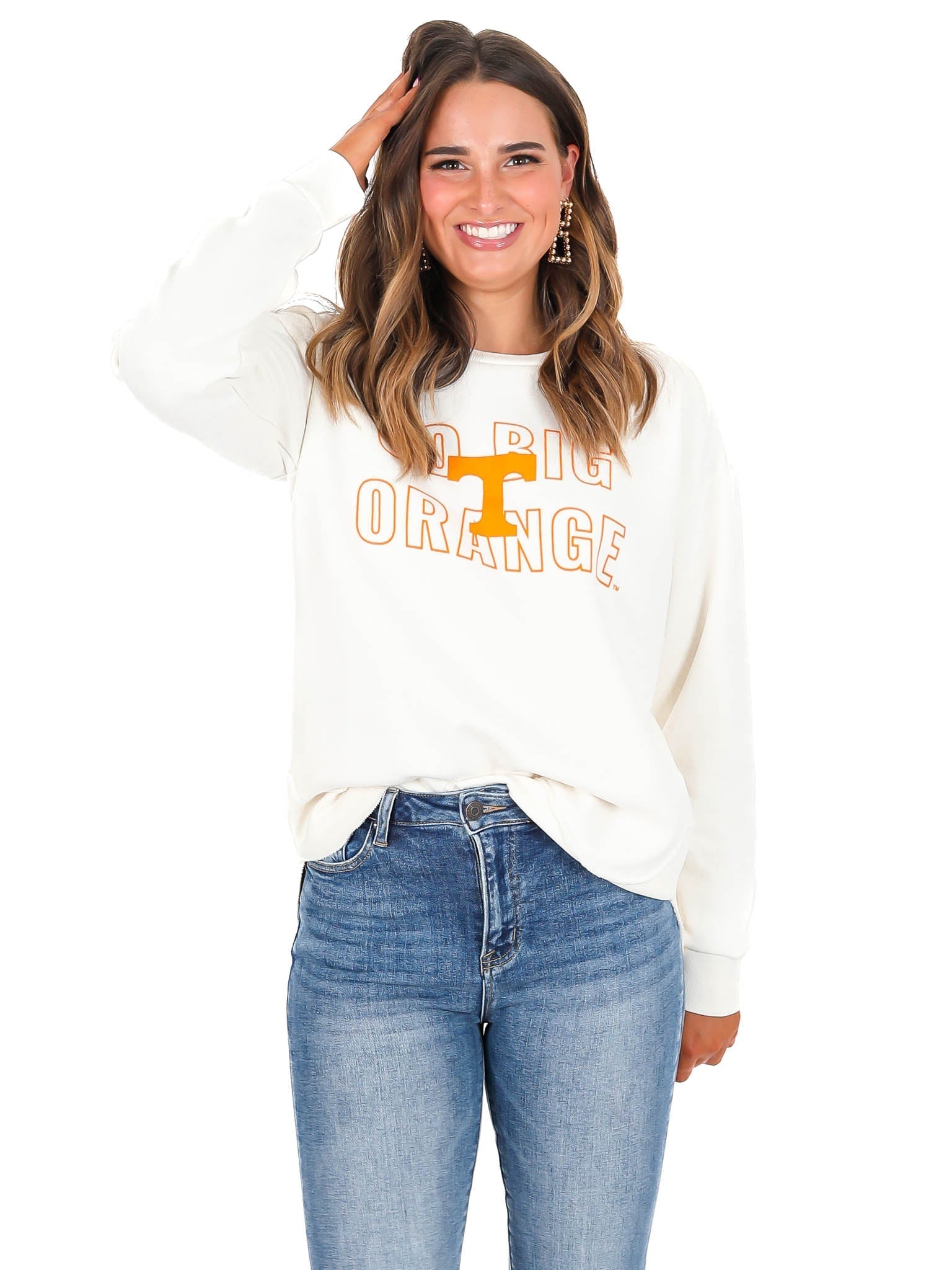 University of Tennessee Outline Poncho Fleece