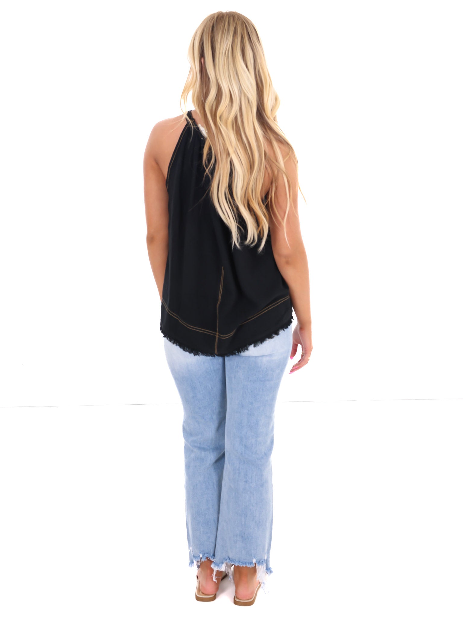 If I Know Me Linen Top