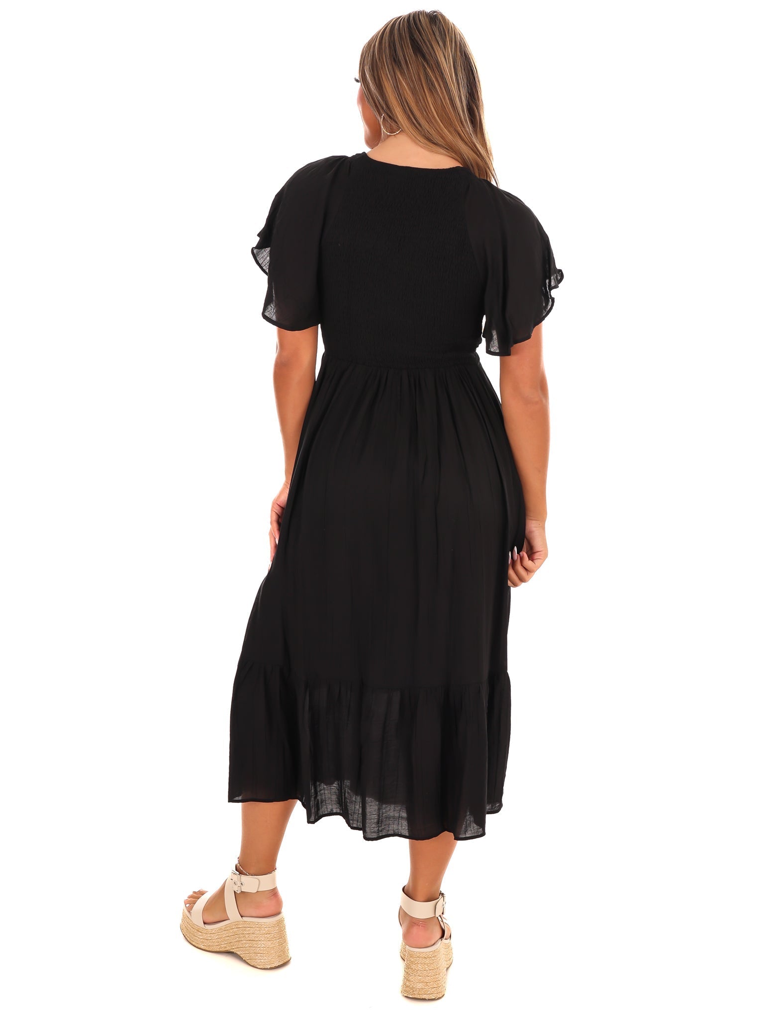 Ocean Whisper Maxi Dress