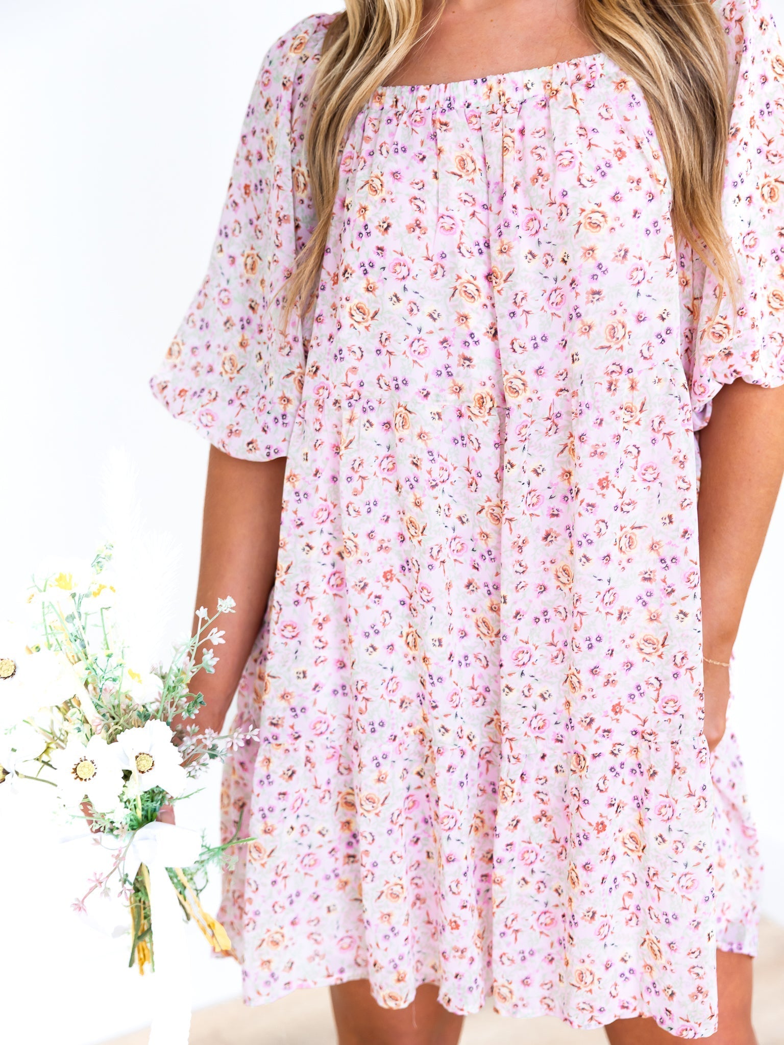 Good Mood Floral Mini Dress