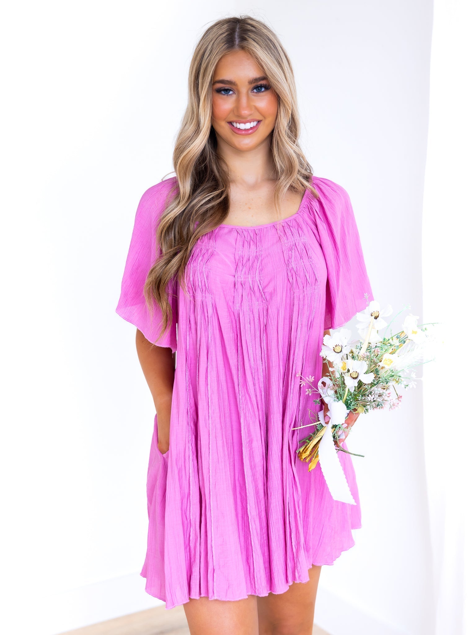 Make it Work Babydoll Dress