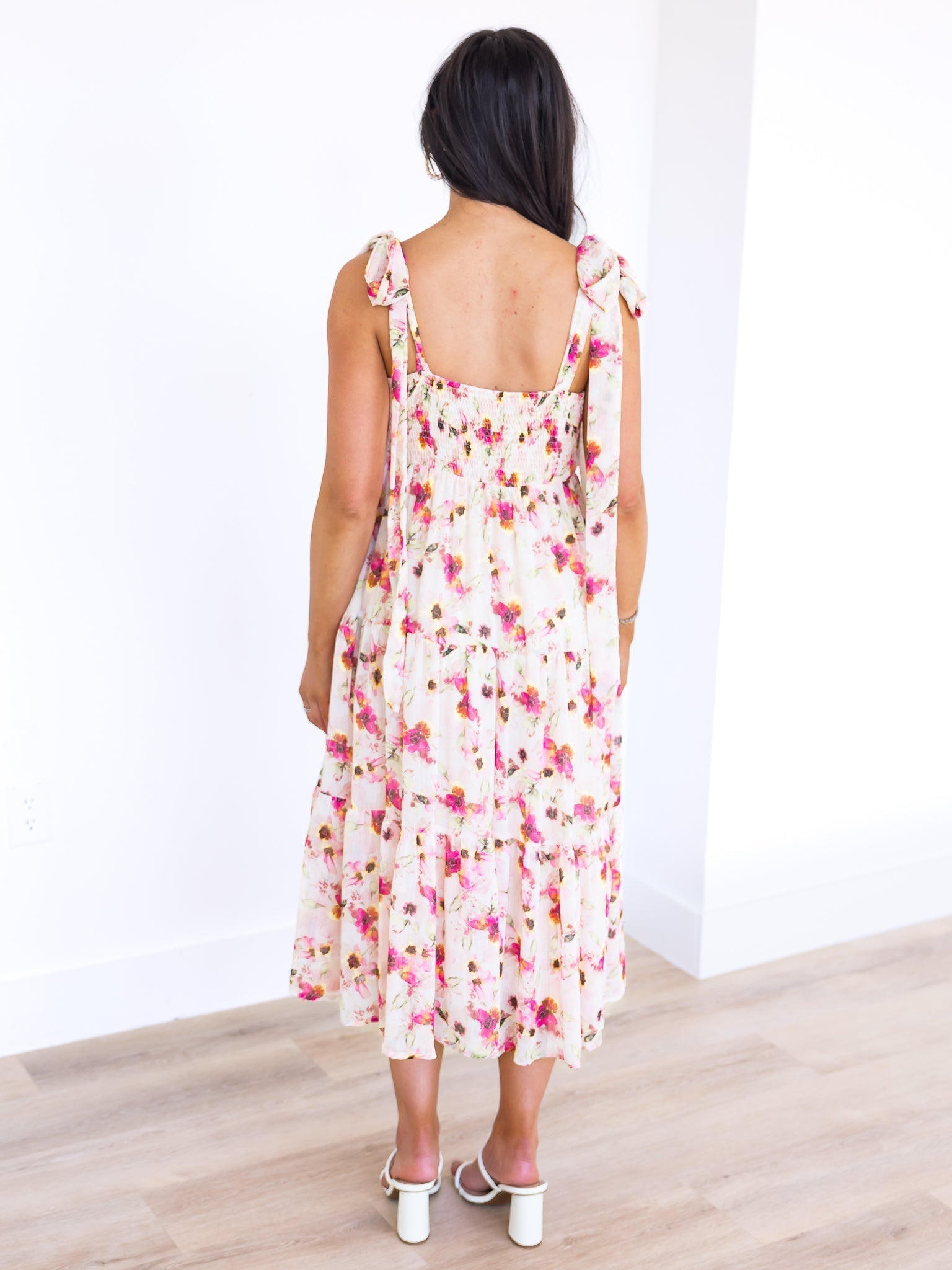 Because I'm Happy Floral Maxi Dress