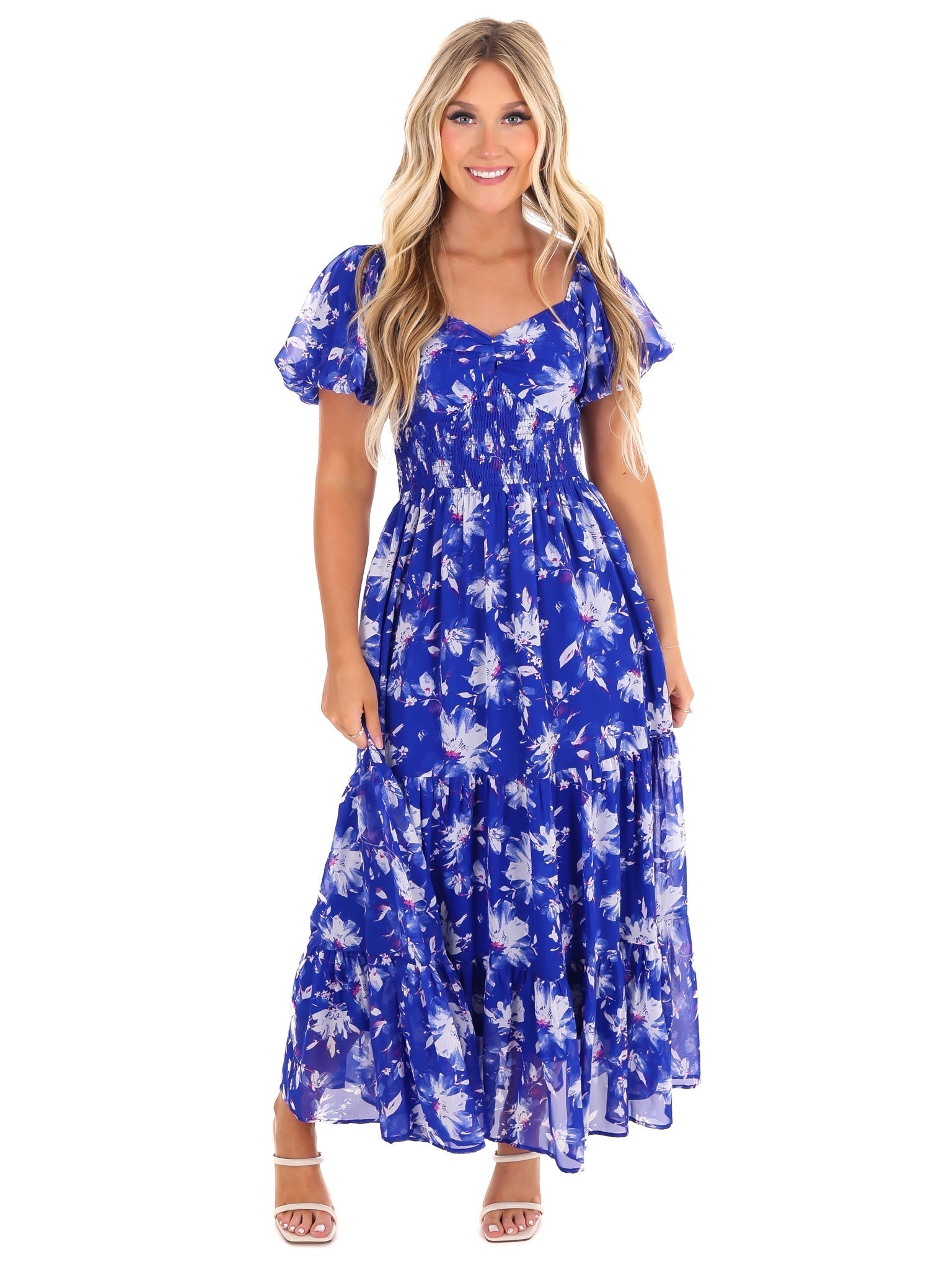 Wishful Thinking Floral Maxi Dress
