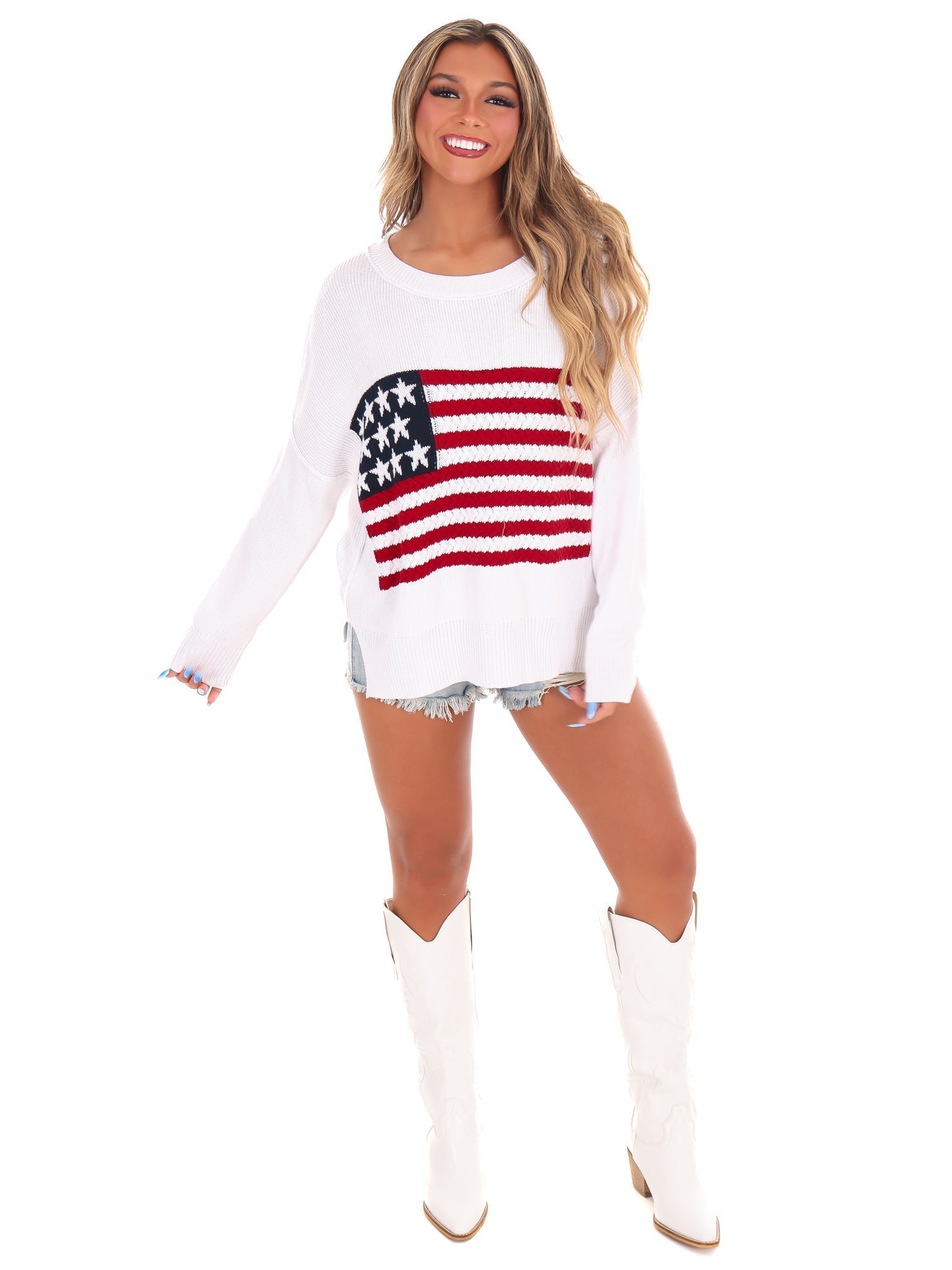 Stars and Stripes Celebration Sweater