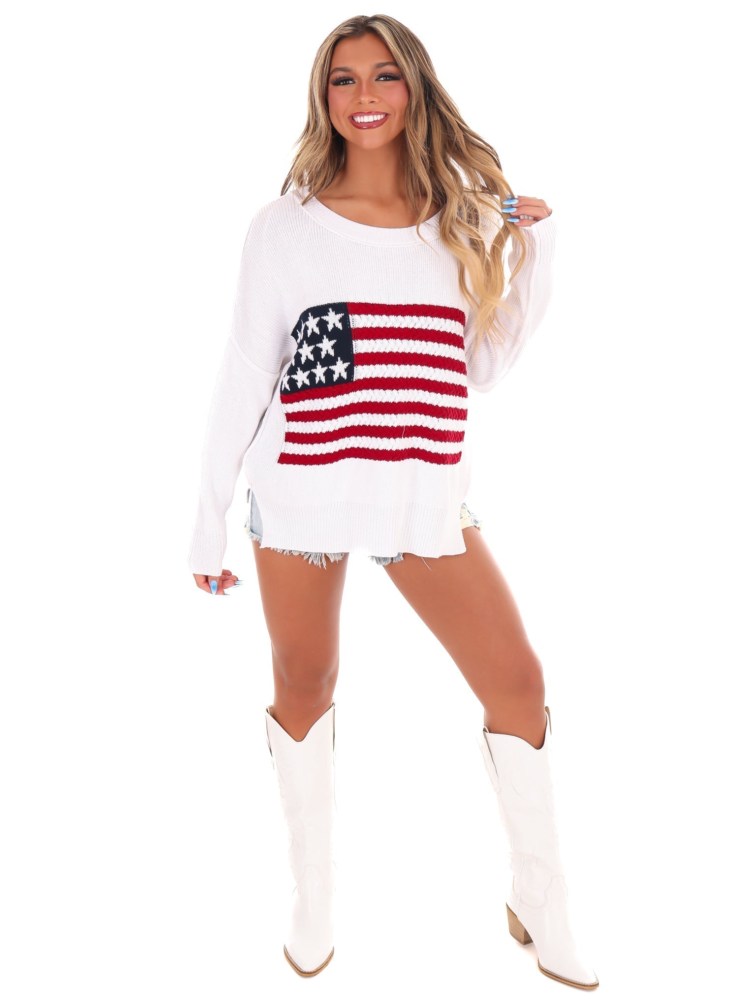 Stars and Stripes Celebration Sweater