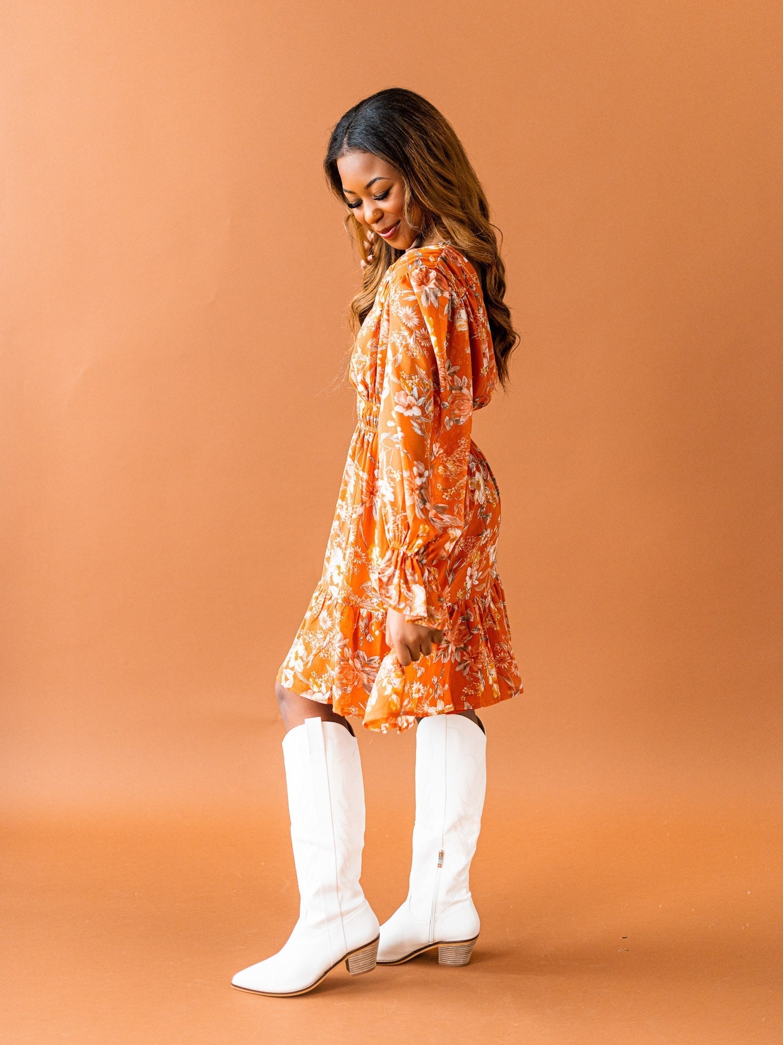 Wish I Could Floral Mini Dress