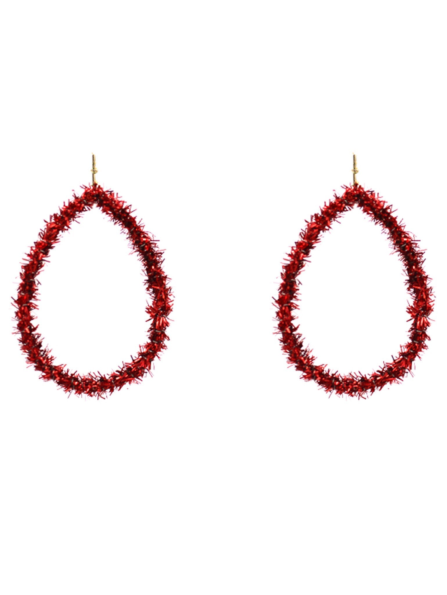 Tinsel Dangle Earrings