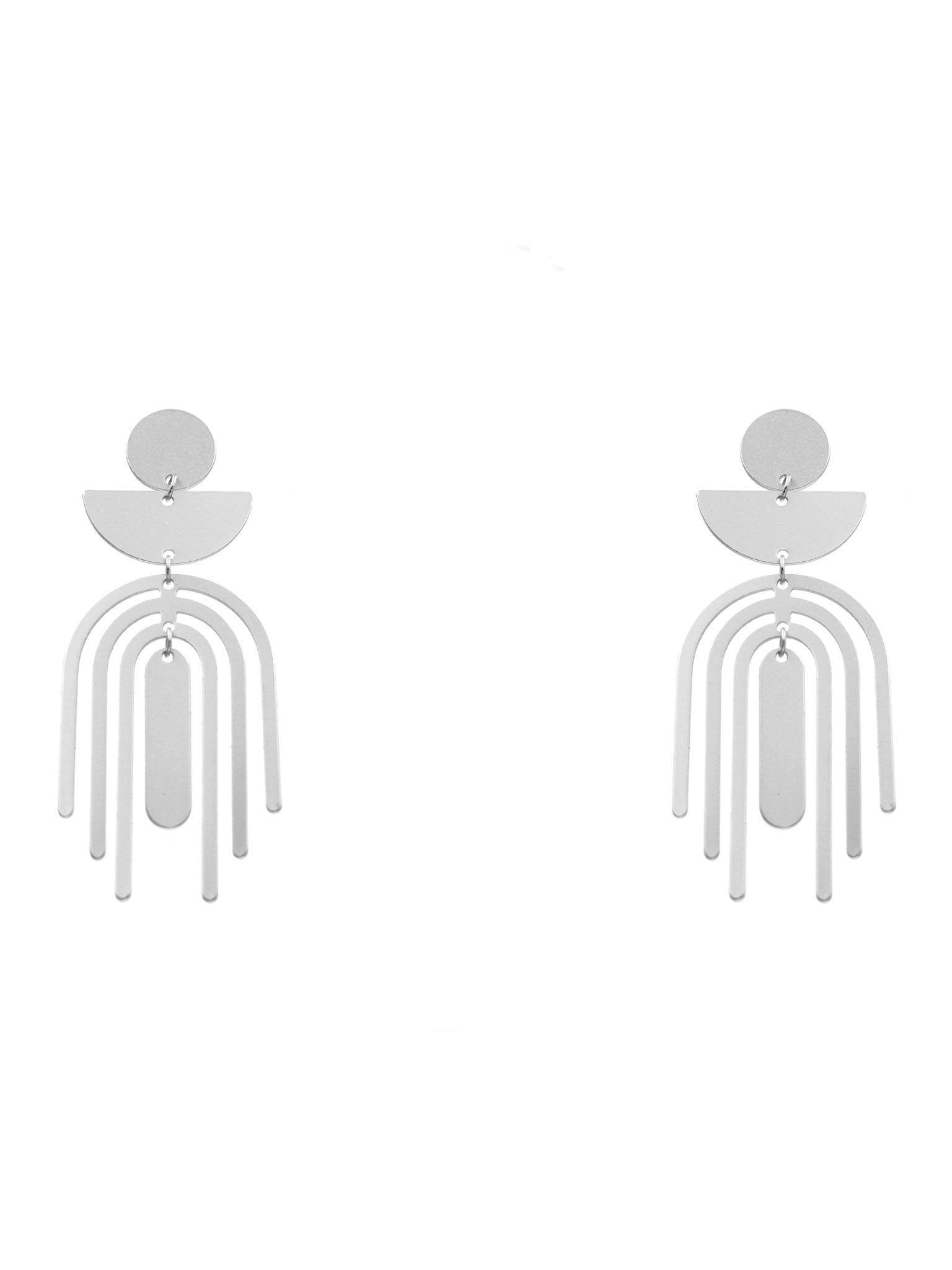 Arch Shape Dangle Earrings