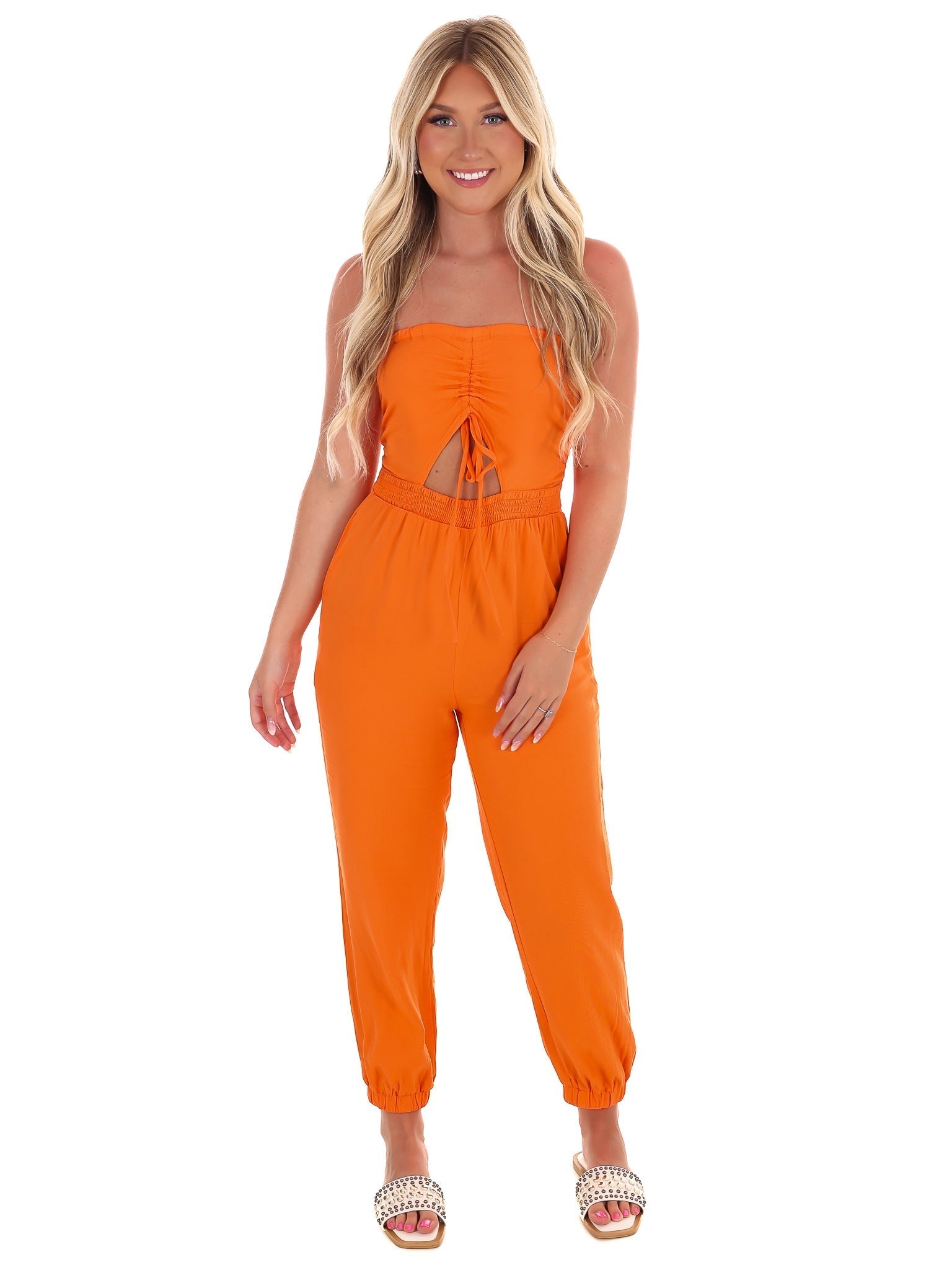 Tennessee Triumph Strapless Jumpsuit