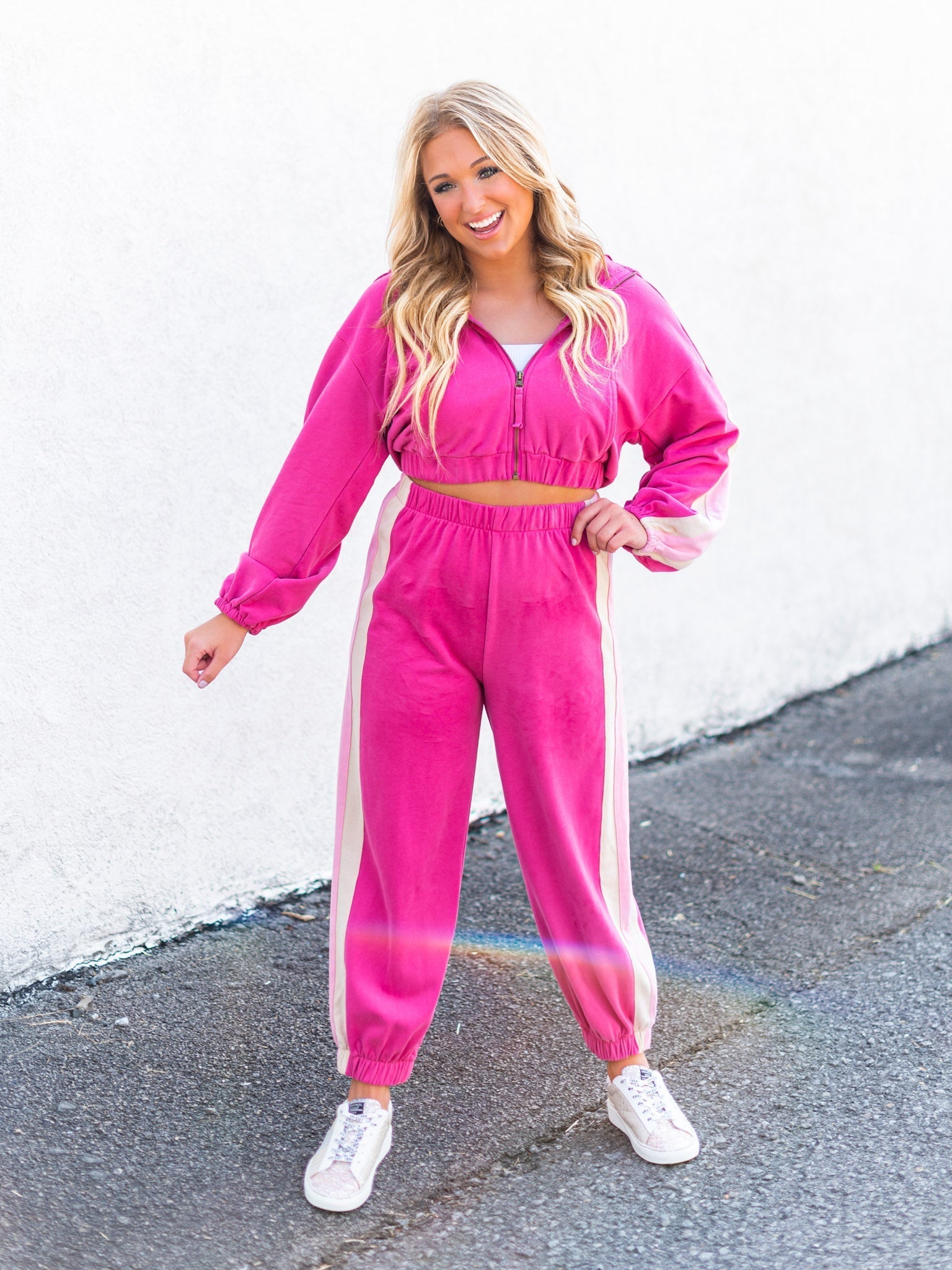 Day Star Colorblock Two Piece Set