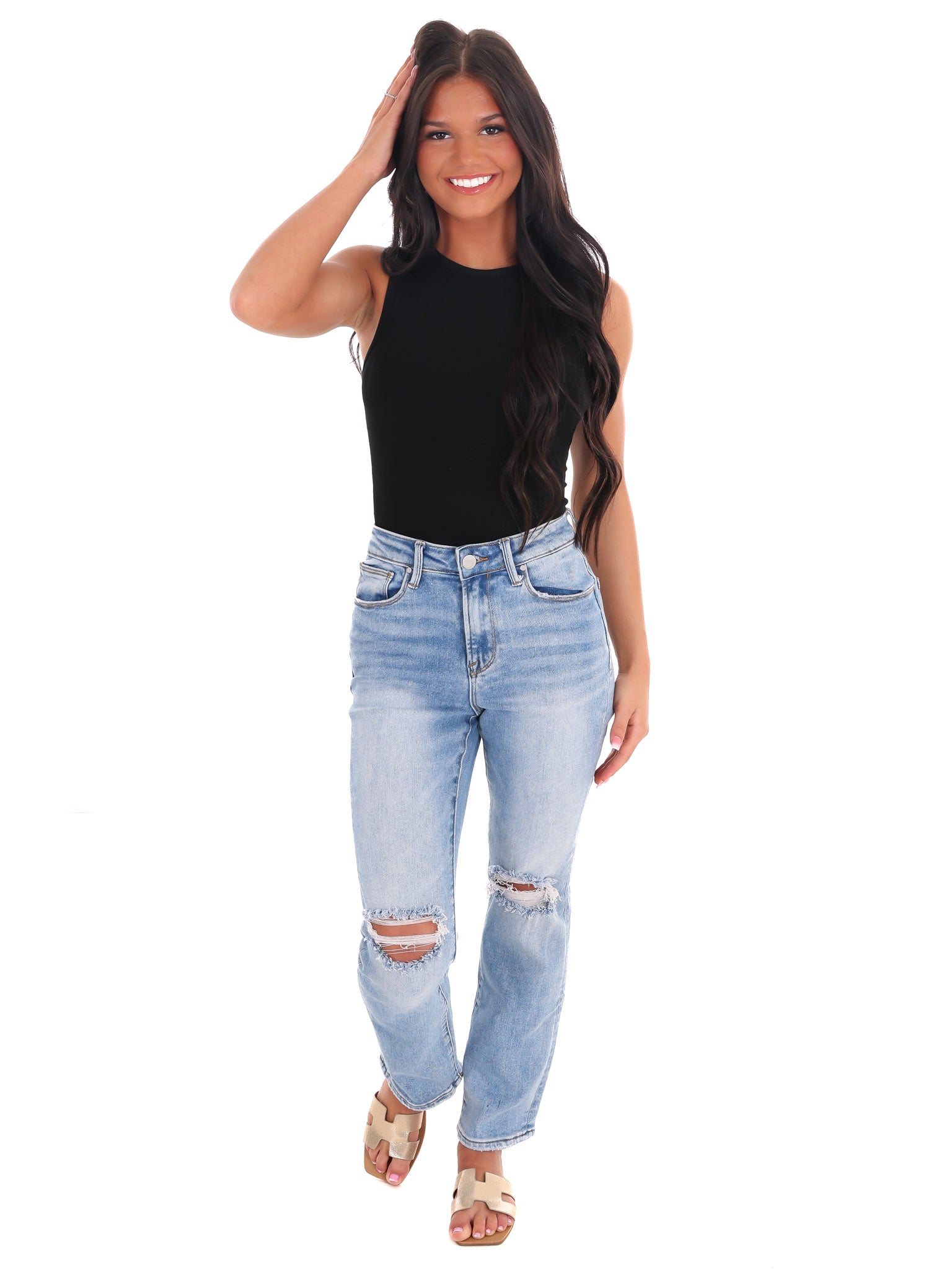 Back to the Basics Ribbed Bodysuit