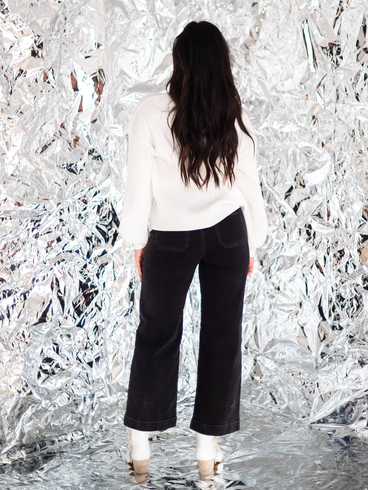 Curvy Sparkle Like Diamonds Sweater