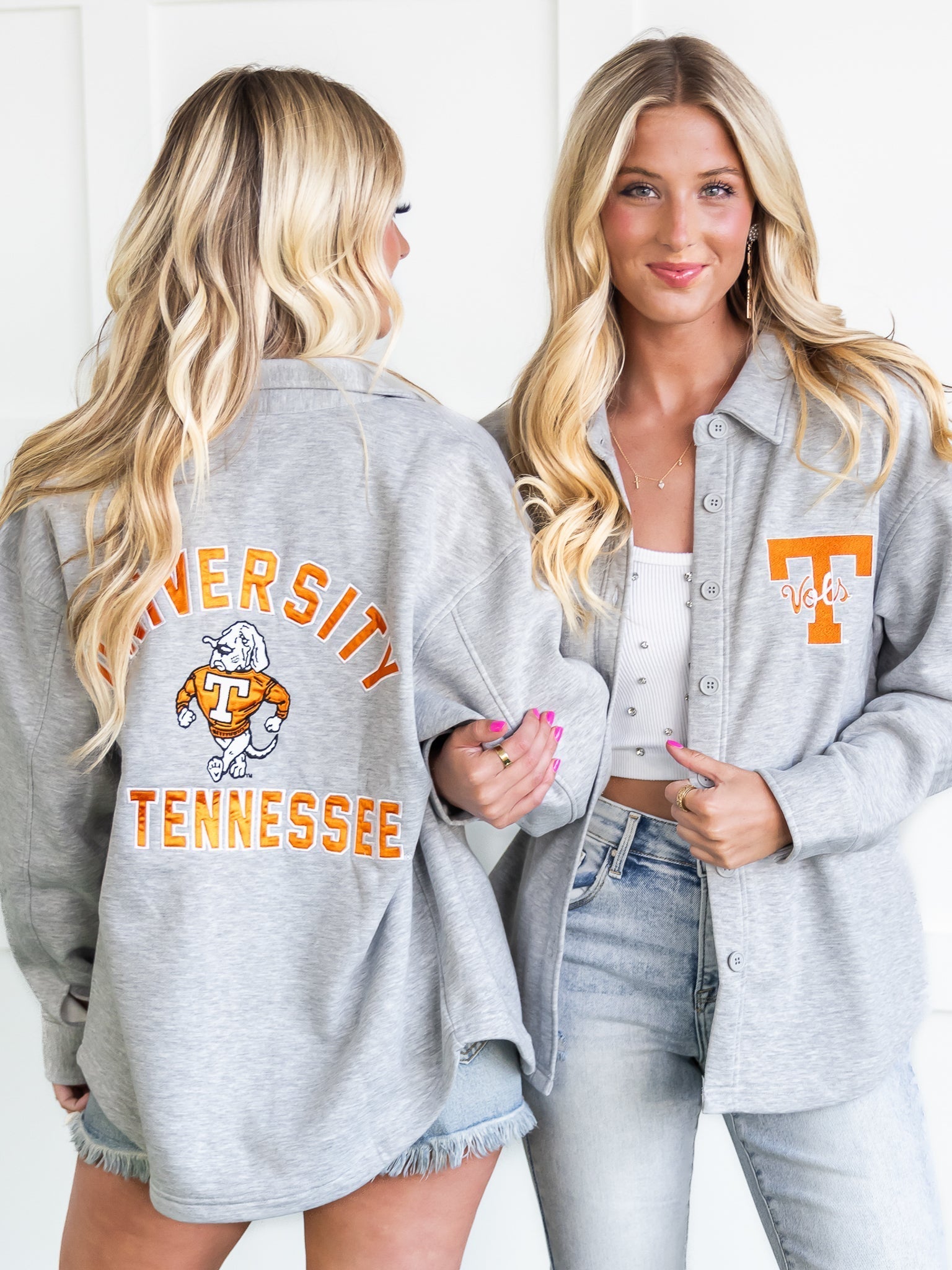 Tennessee Volunteers Collared Overshirt
