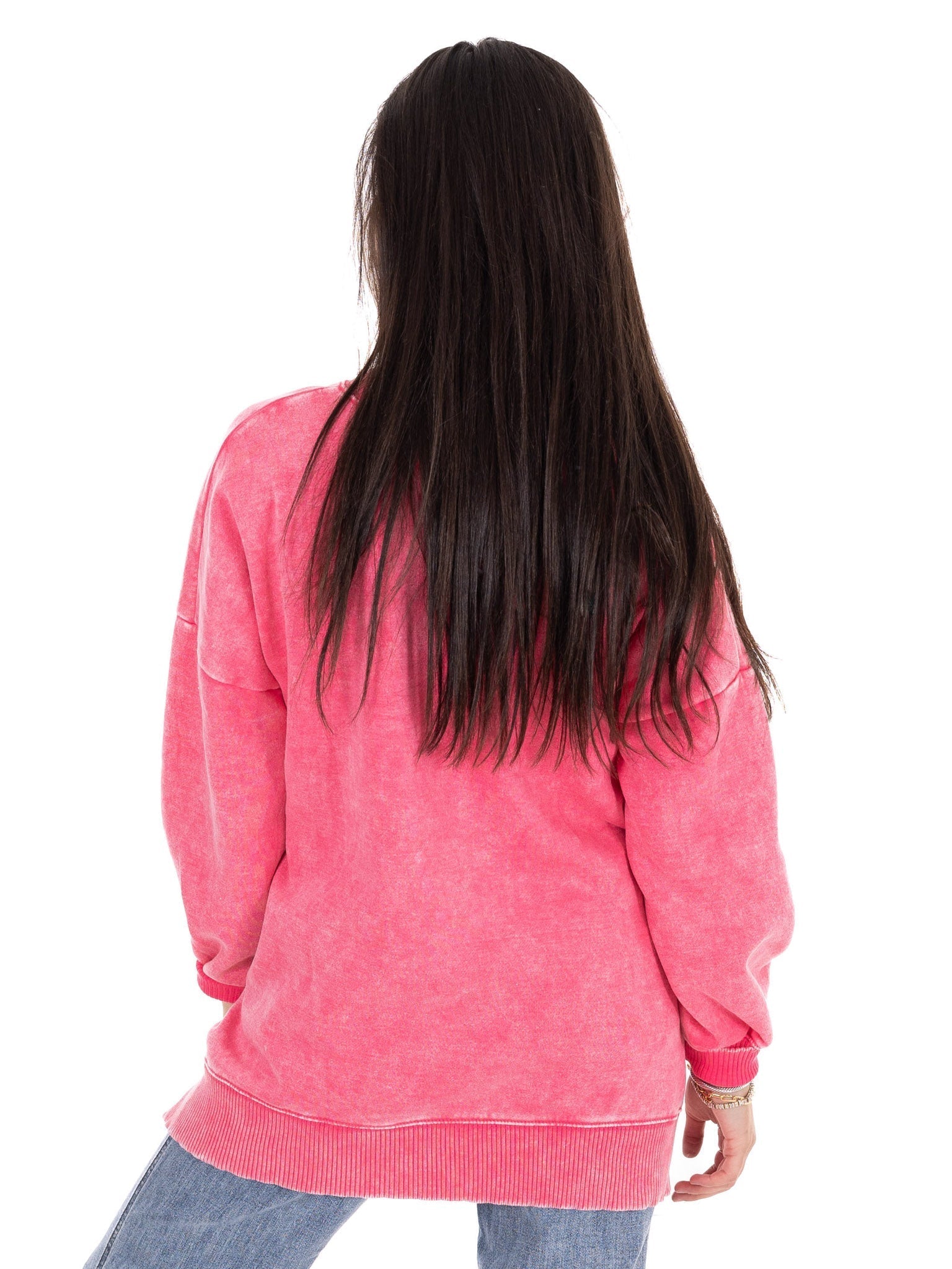 Comfy Acid Wash Pullover