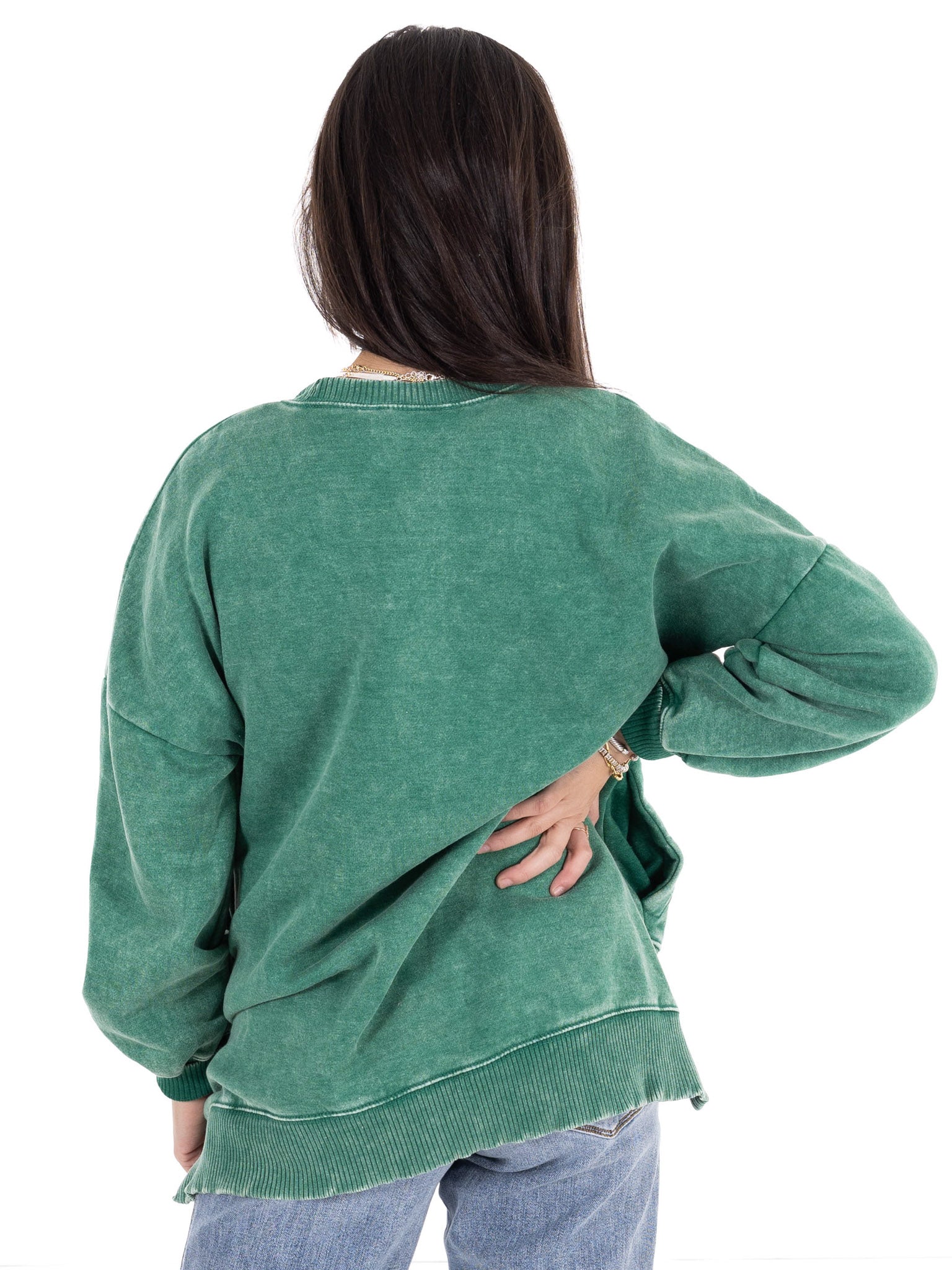 Comfy Acid Wash Pullover