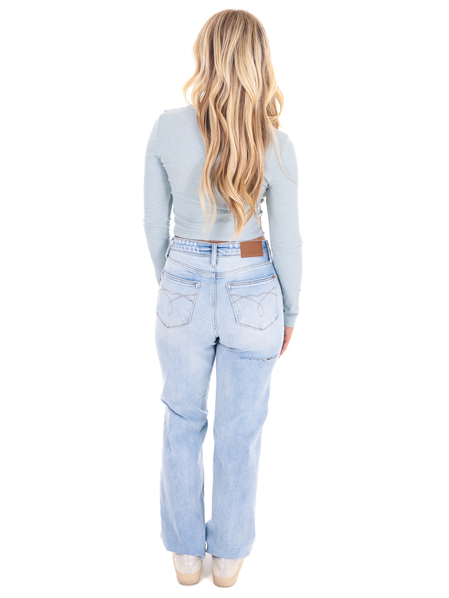 You Got it Bad Bow Ribbed Crop Top