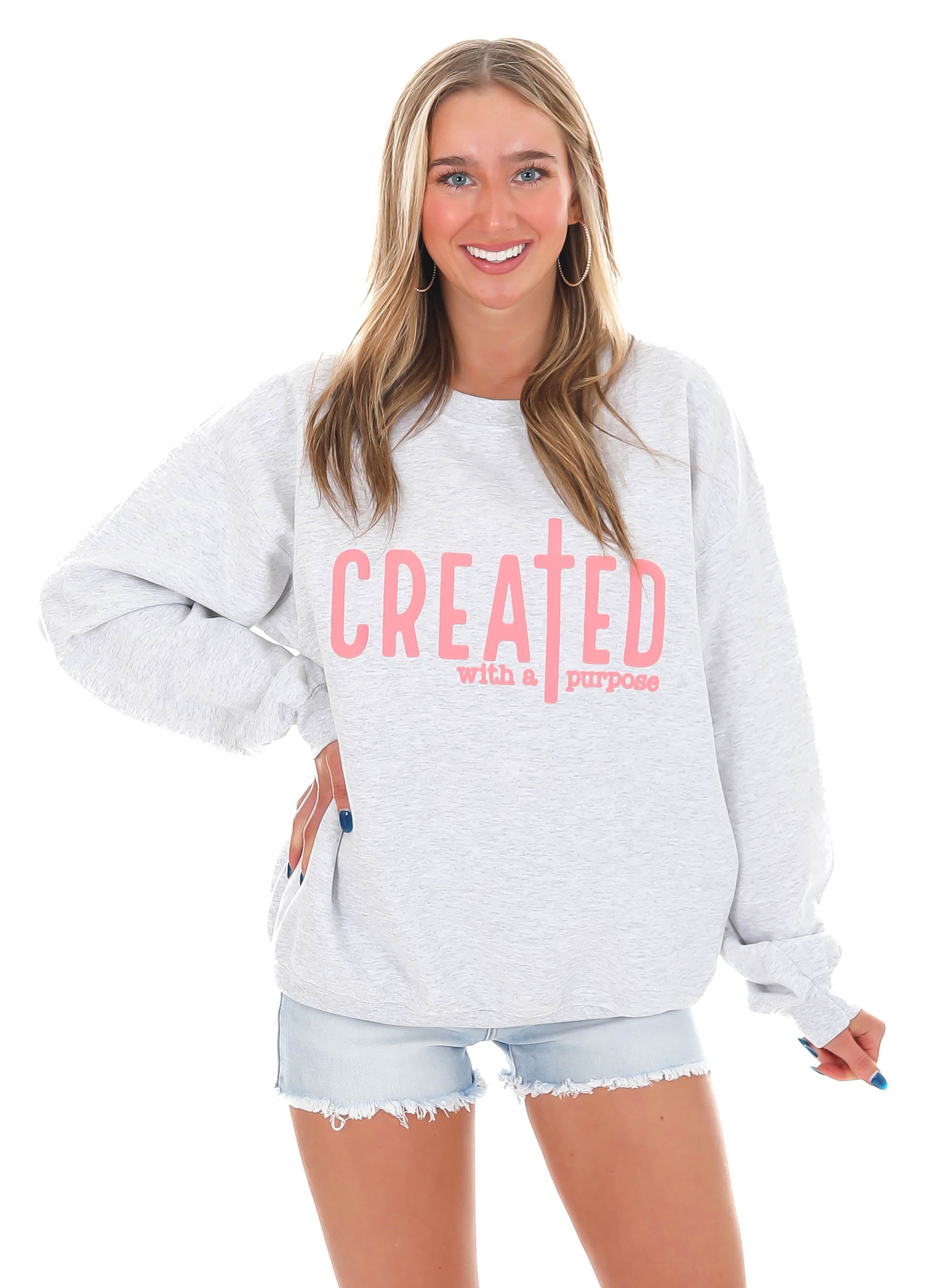 Created With A Purpose Sweatshirt