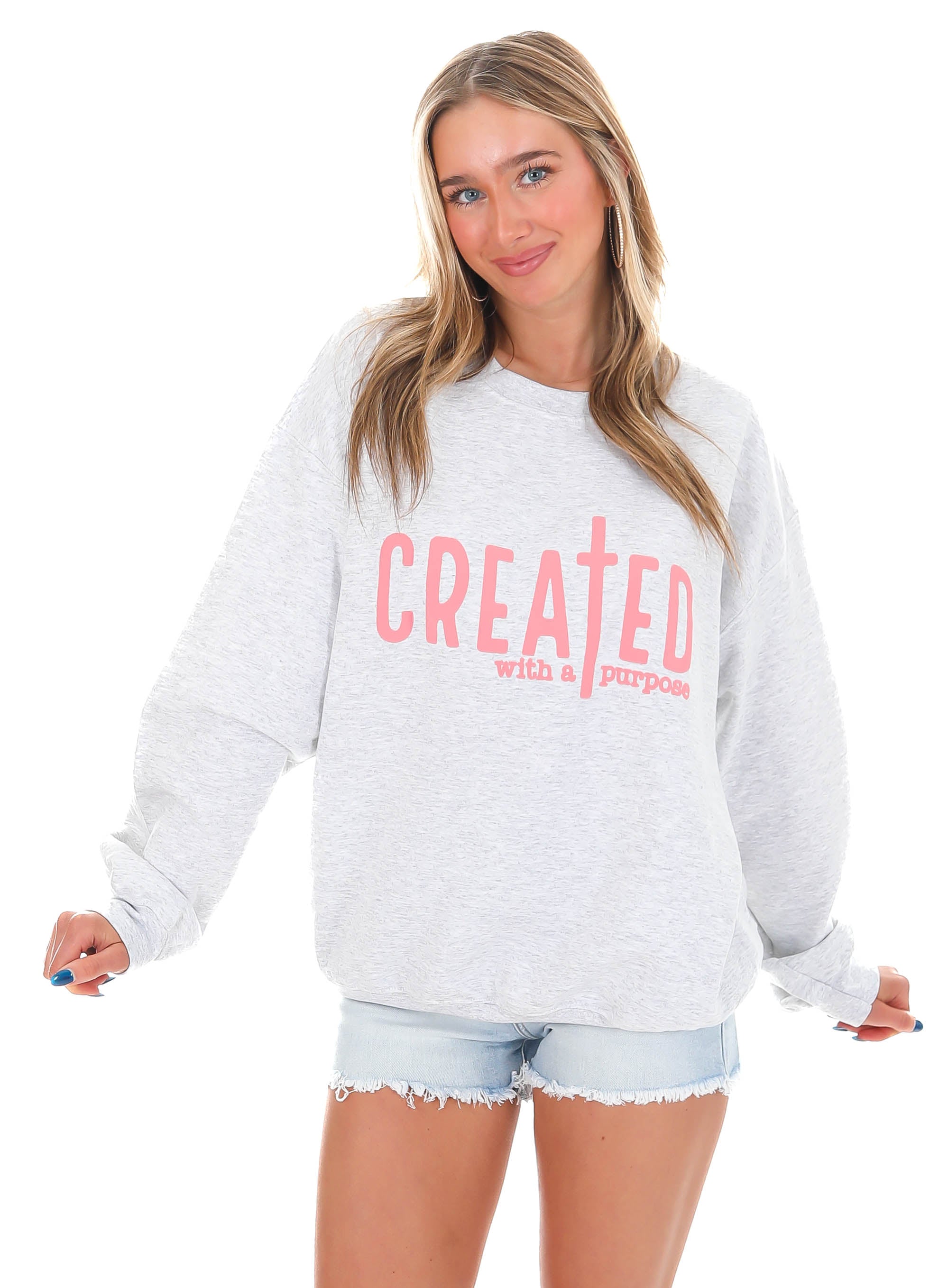 Created With A Purpose Sweatshirt