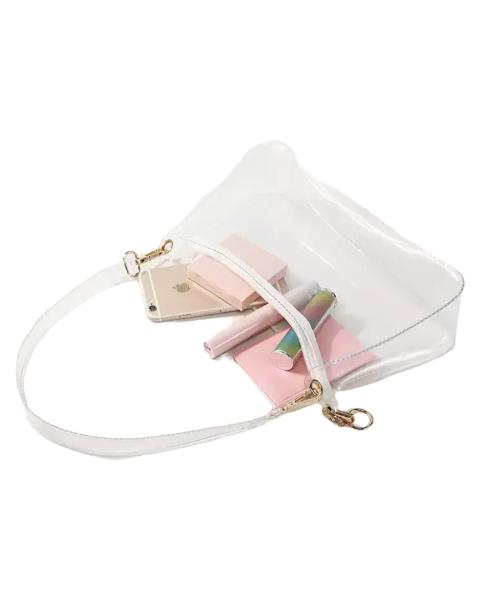 Clear Zipper Handbag