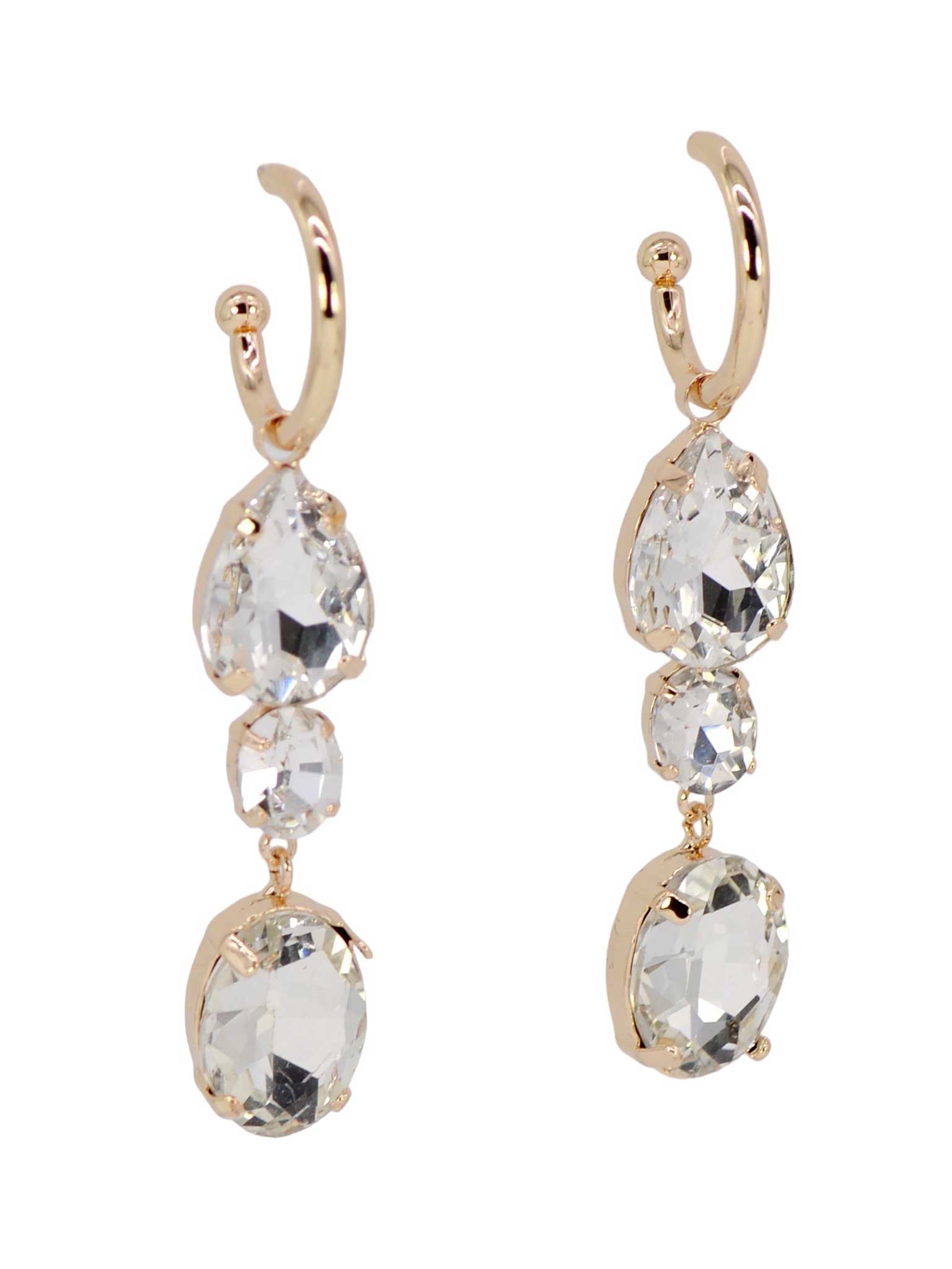 Cute Dangle Stone Earrings