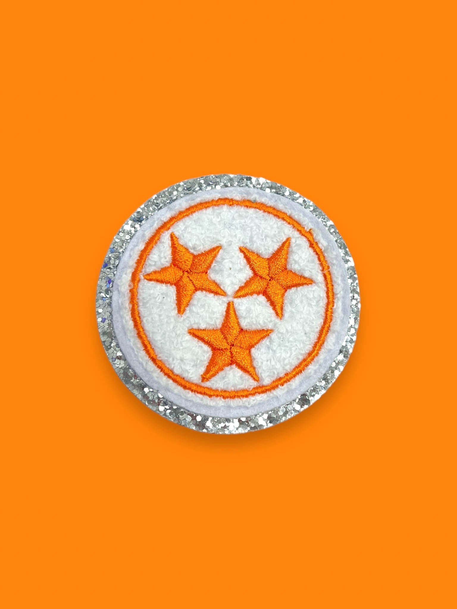 Tri-Star Chenille Sticker