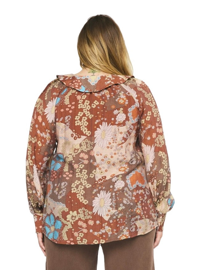 Curvy With You Always Floral Top