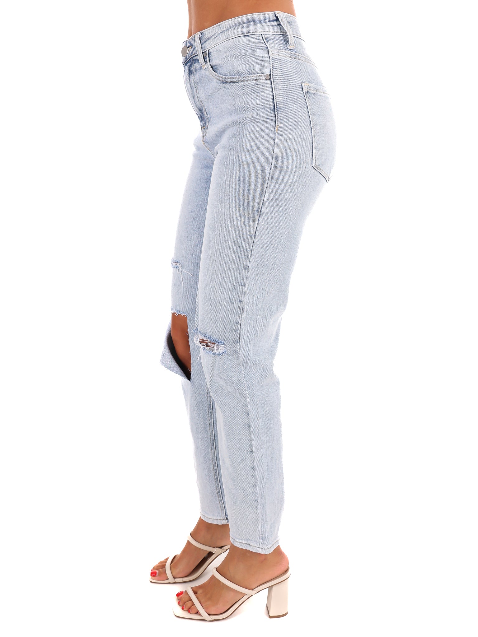 Times Change High Rise Crop Jeans