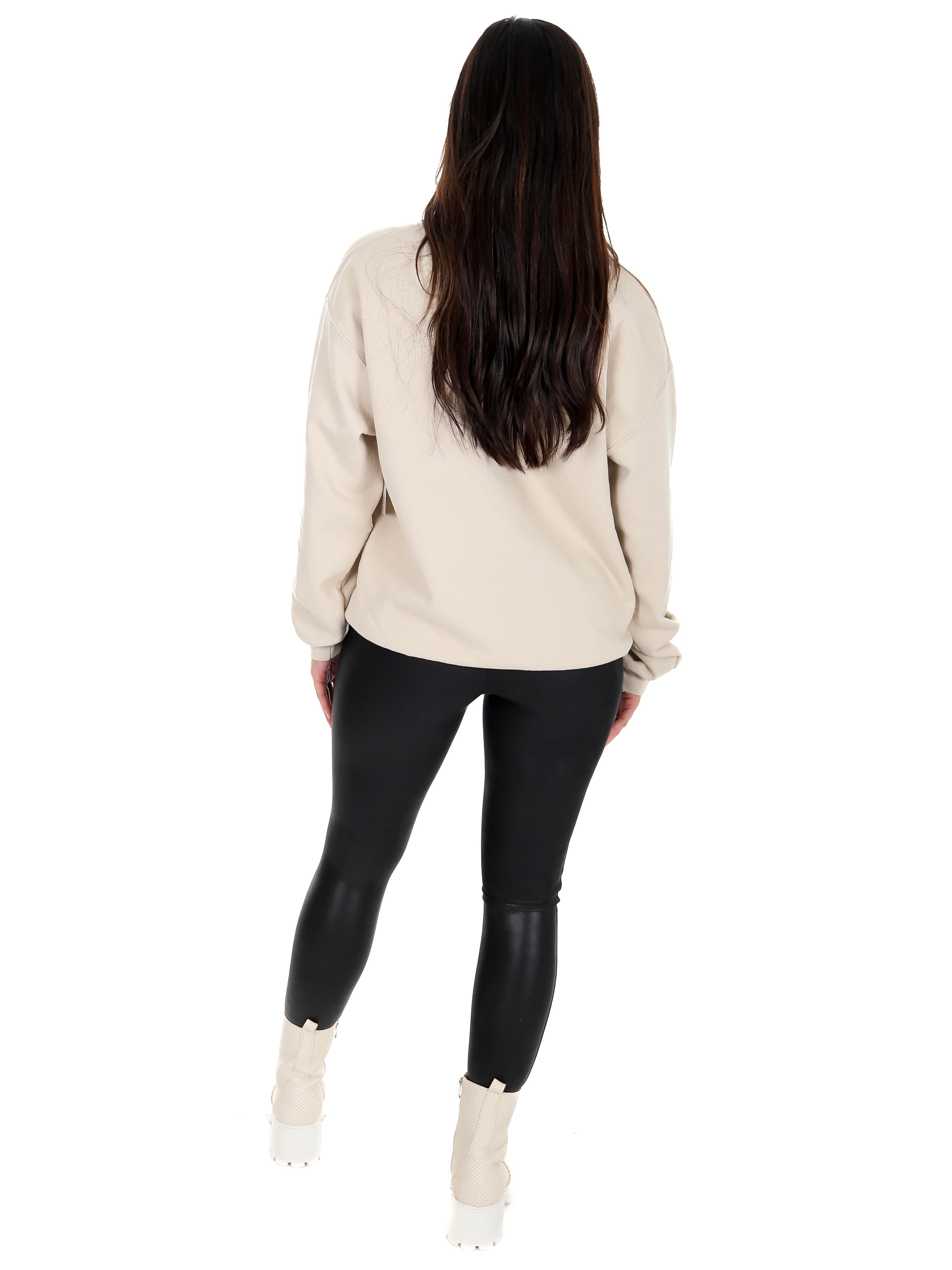 Willie Nelson in Pink Sand Thrifted Sweatshirt