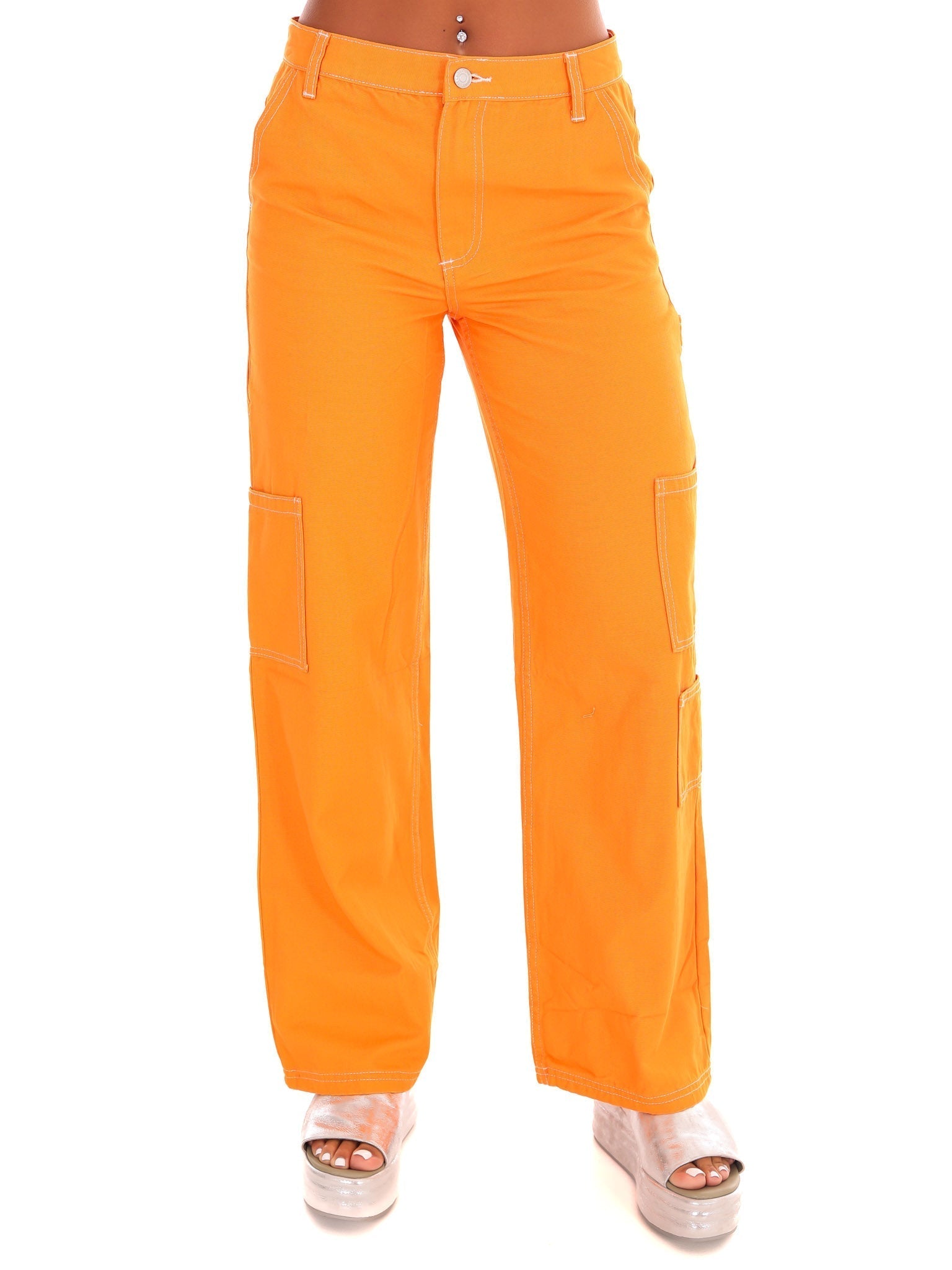 The Good Stuff Utility Wide Leg Pants