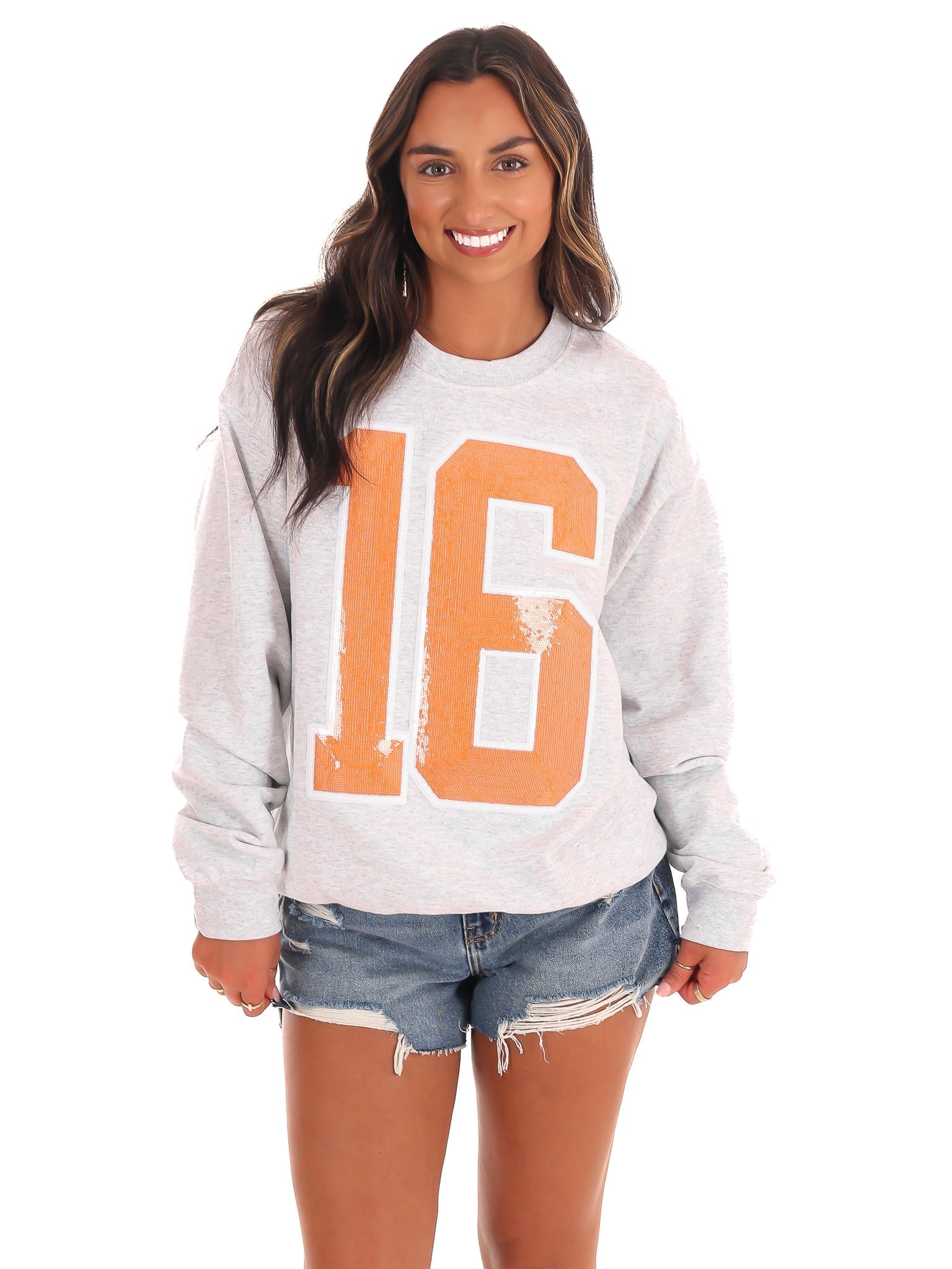 Sequin 16 Sweatshirt