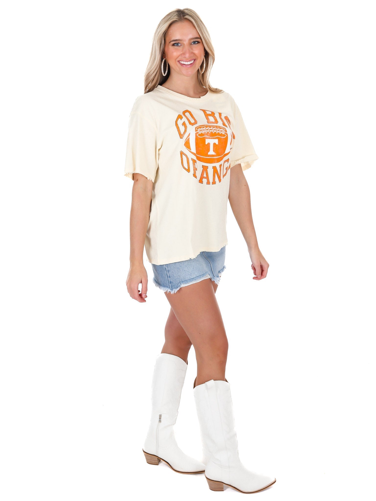 The GBO Distressed Boyfriend Tee
