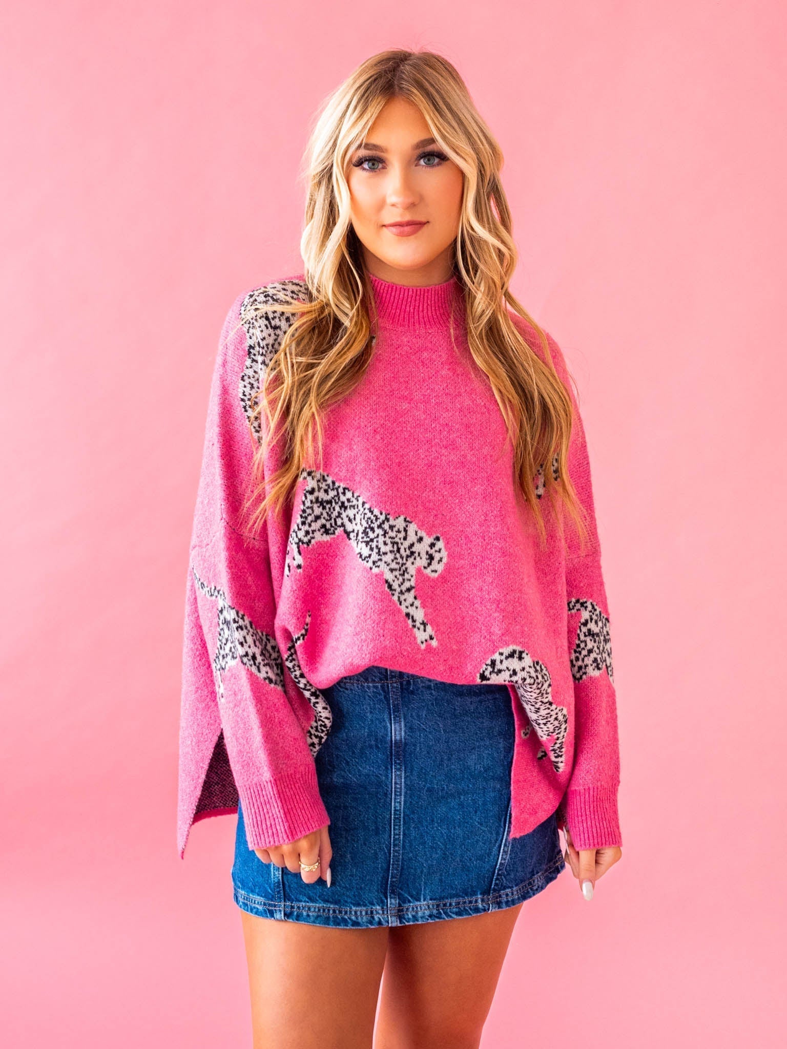 Seeing Spots Oversized Sweater