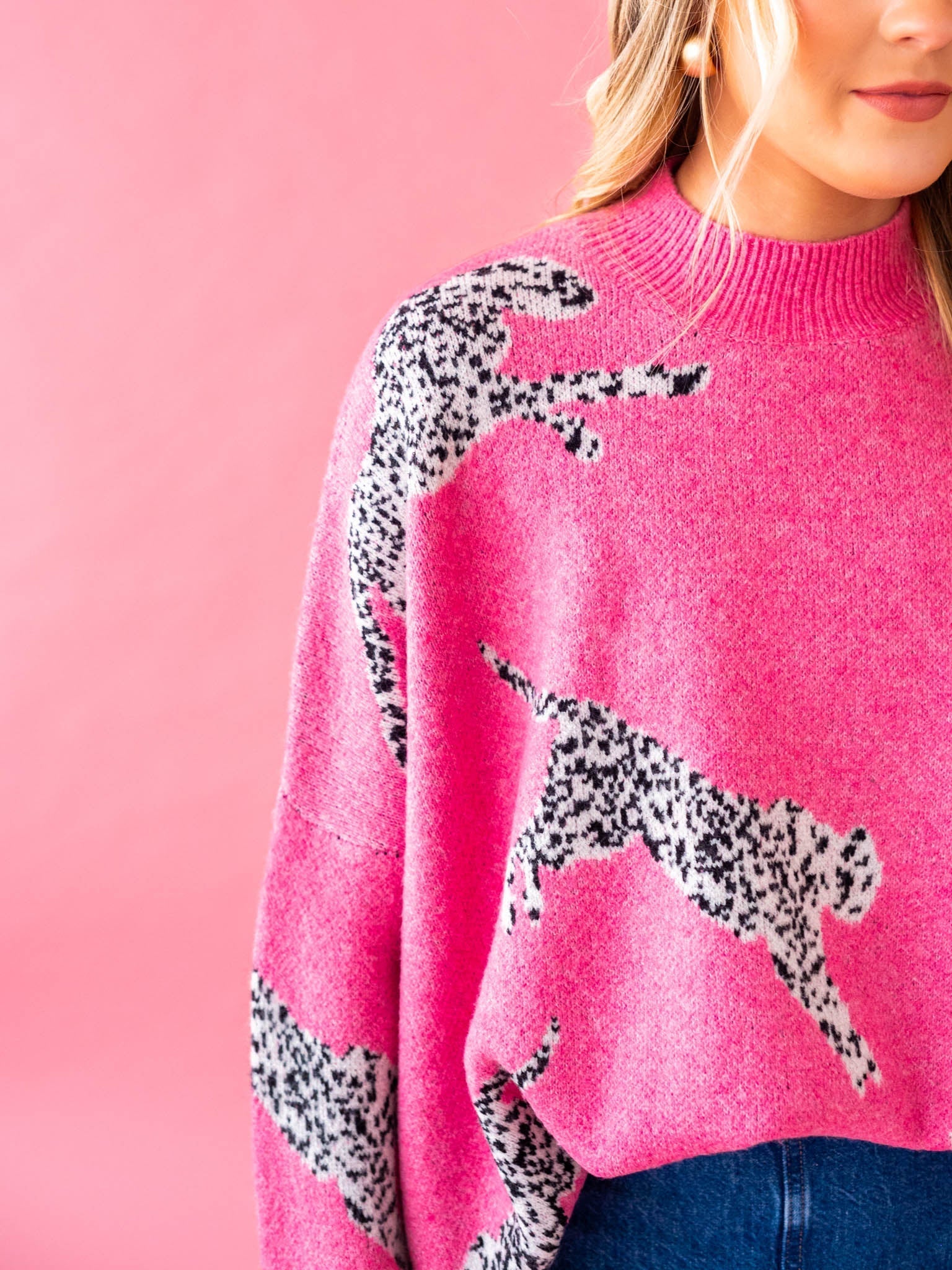 Seeing Spots Oversized Sweater