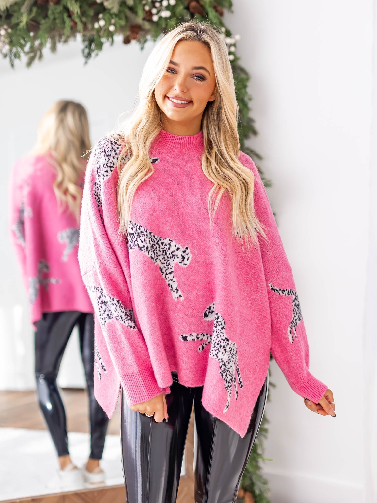 Seeing Spots Oversized Sweater