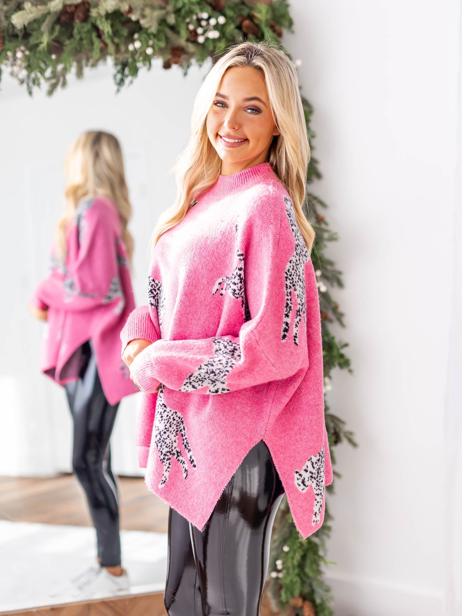 Seeing Spots Oversized Sweater